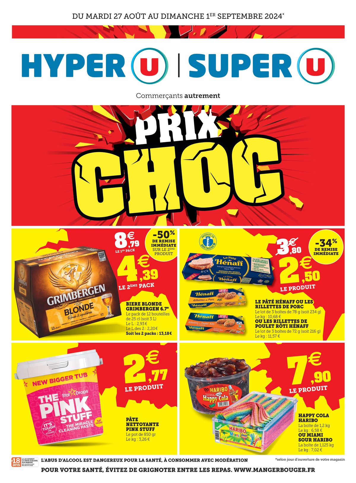 Catalogue Prix choc !, page 00001