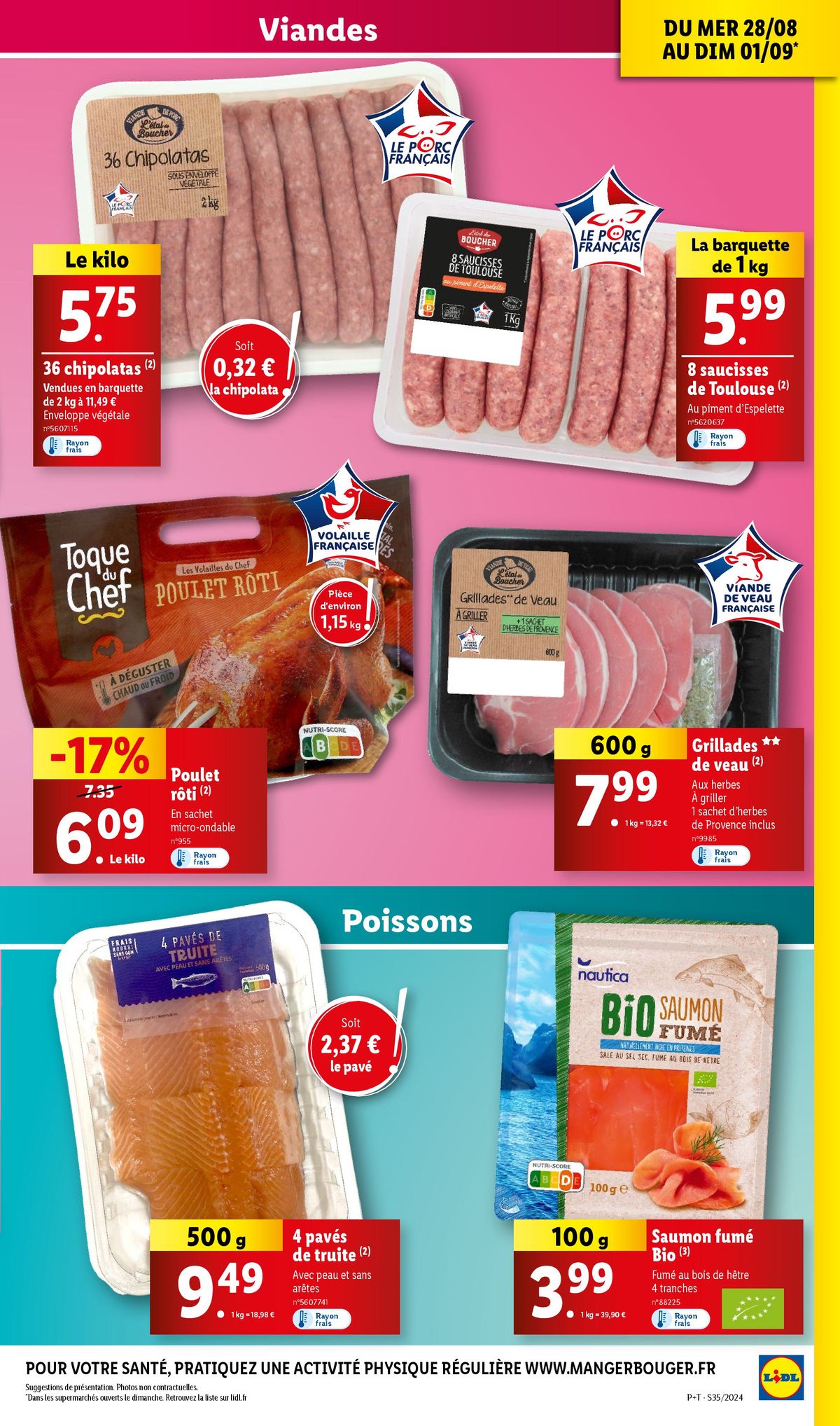 Catalogue Profitez de nos réductions et faites le plein de courses chez Lidl !, page 00005