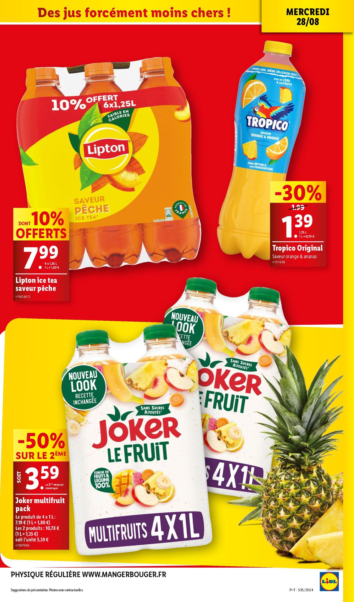 Catalogue Profitez de nos réductions et faites le plein de courses chez Lidl !, page 00015