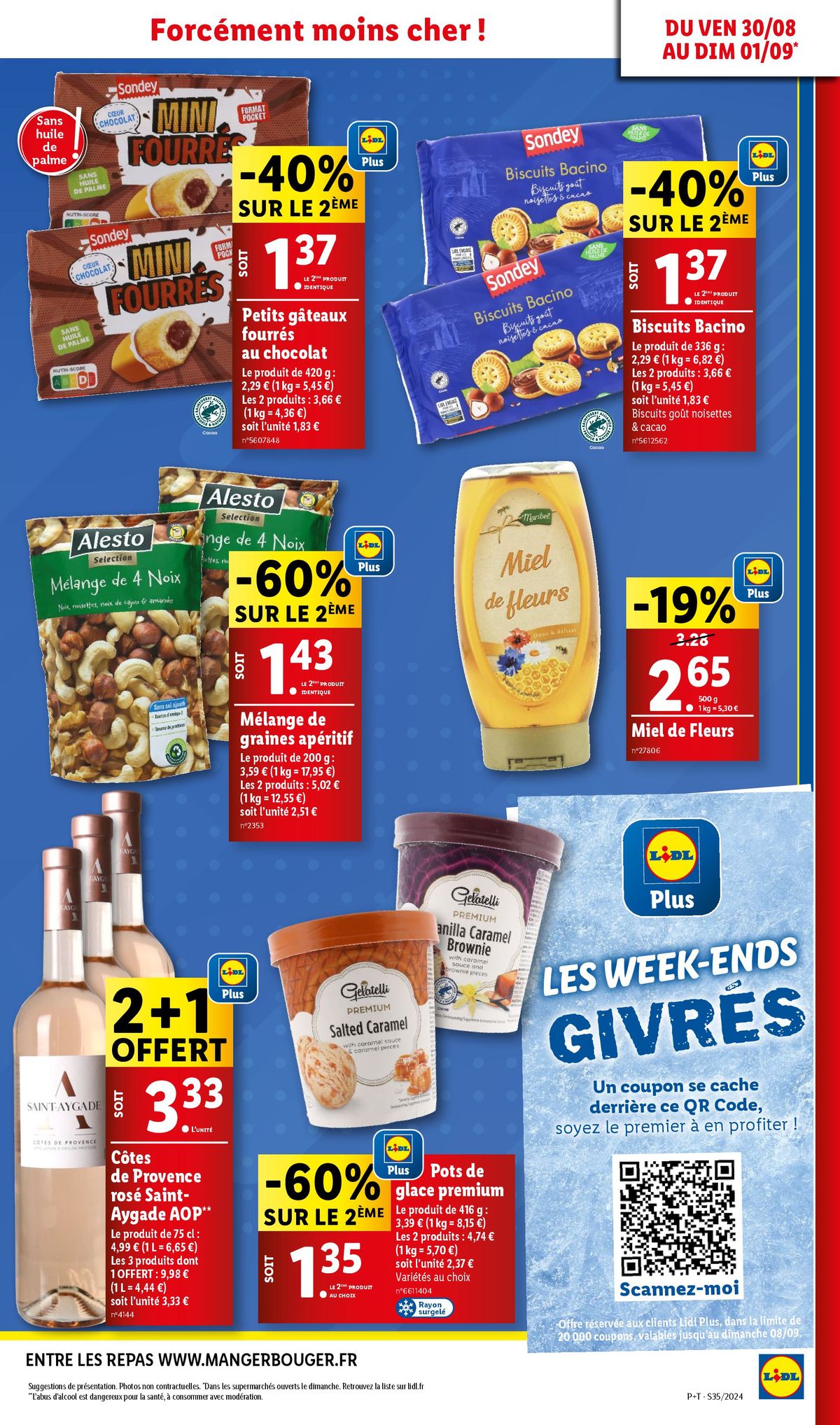 Catalogue Profitez de nos réductions et faites le plein de courses chez Lidl !, page 00035