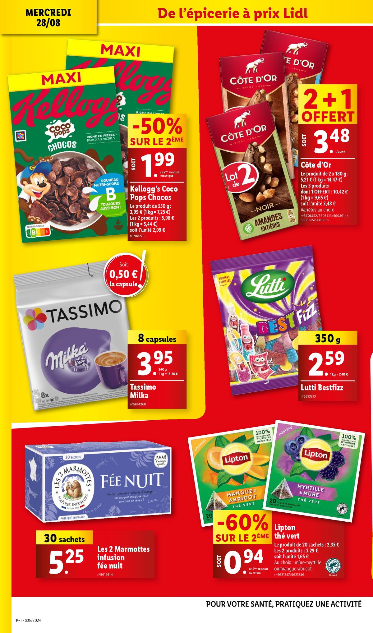 Catalogue Profitez de nos réductions et faites le plein de courses chez Lidl !, page 00014