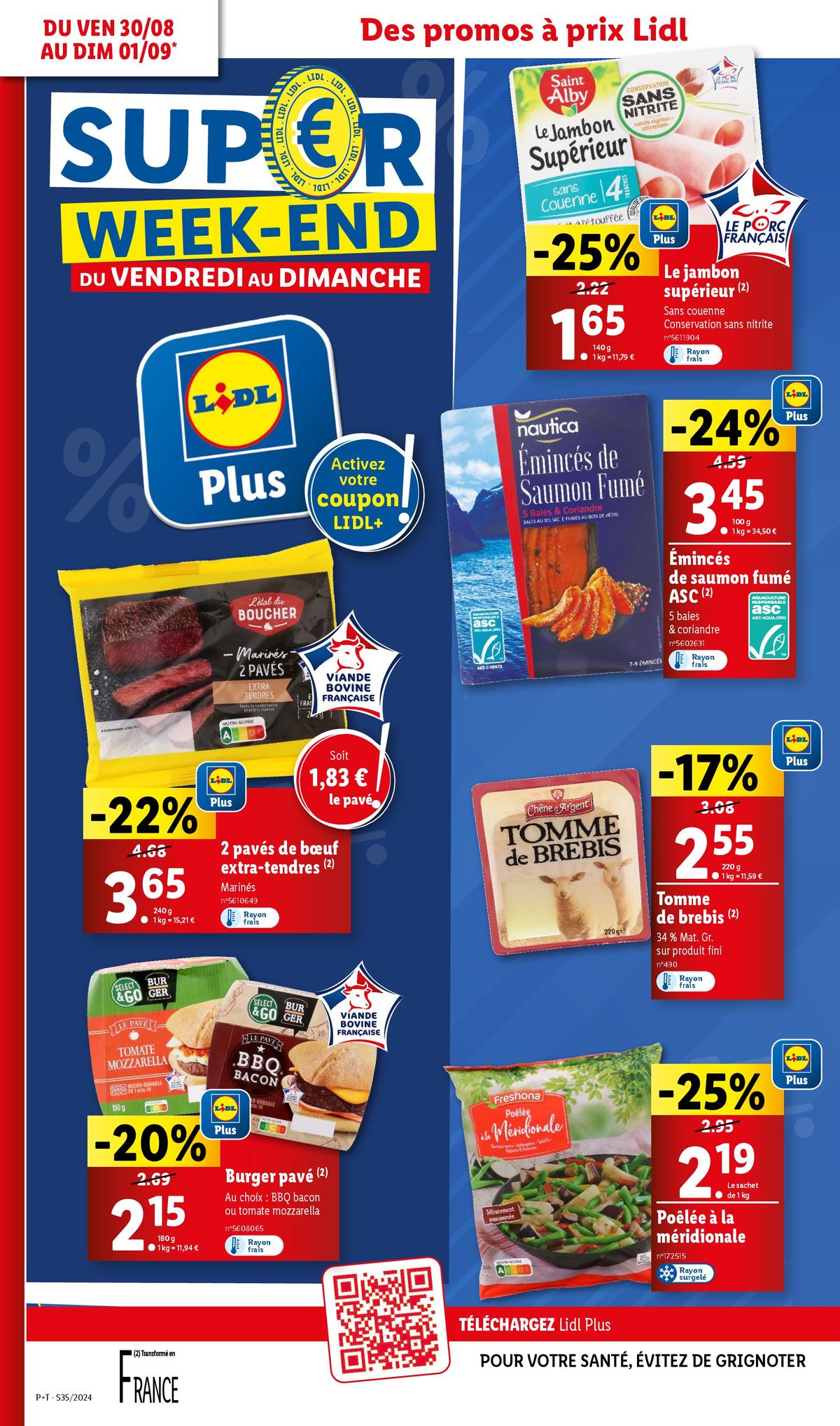 Catalogue Profitez de nos réductions et faites le plein de courses chez Lidl !, page 00034