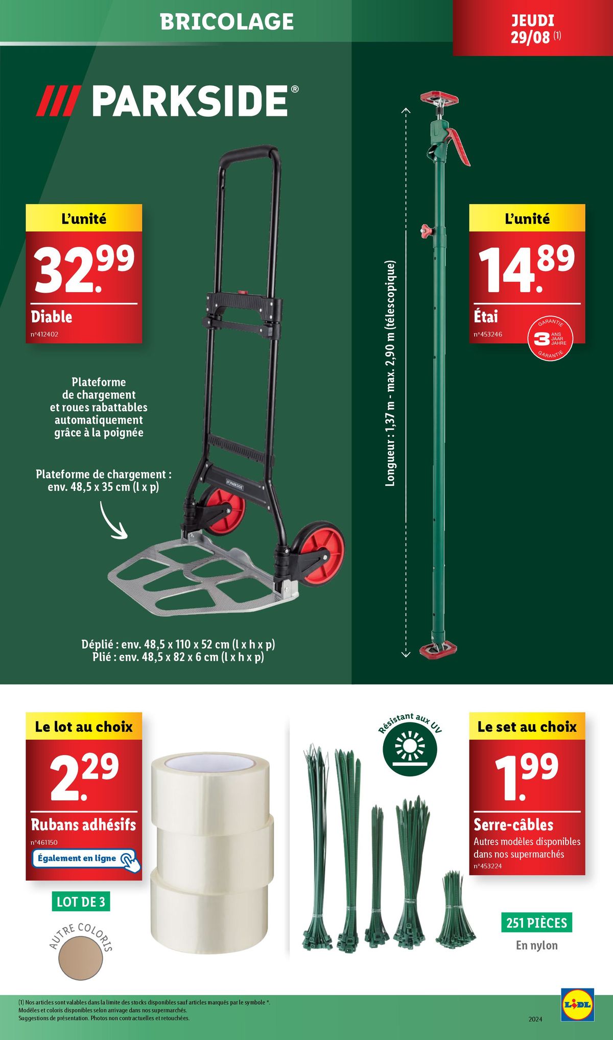 Catalogue Profitez de nos réductions et faites le plein de courses chez Lidl !, page 00041