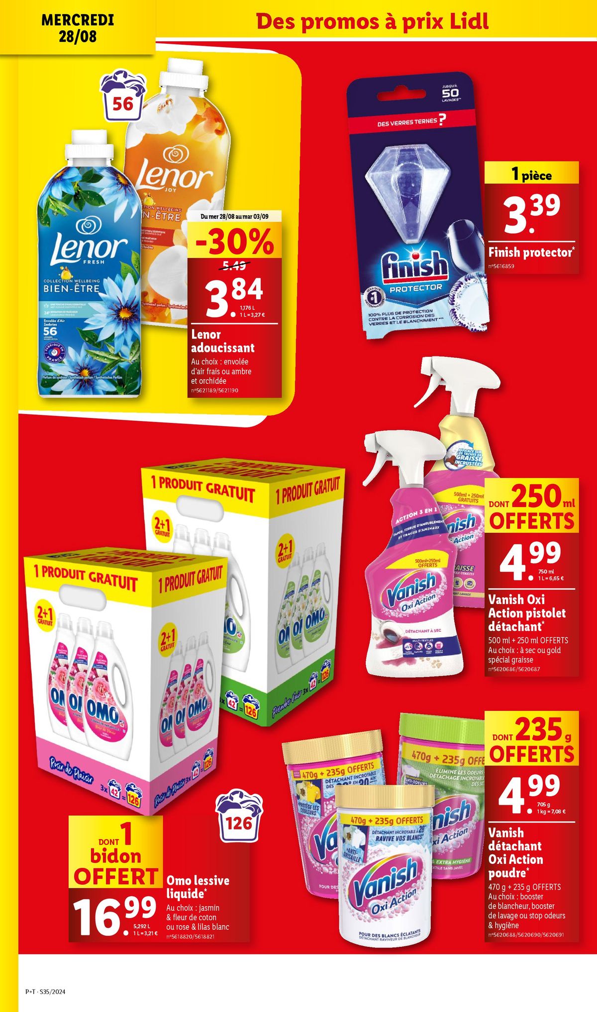 Catalogue Profitez de nos réductions et faites le plein de courses chez Lidl !, page 00020