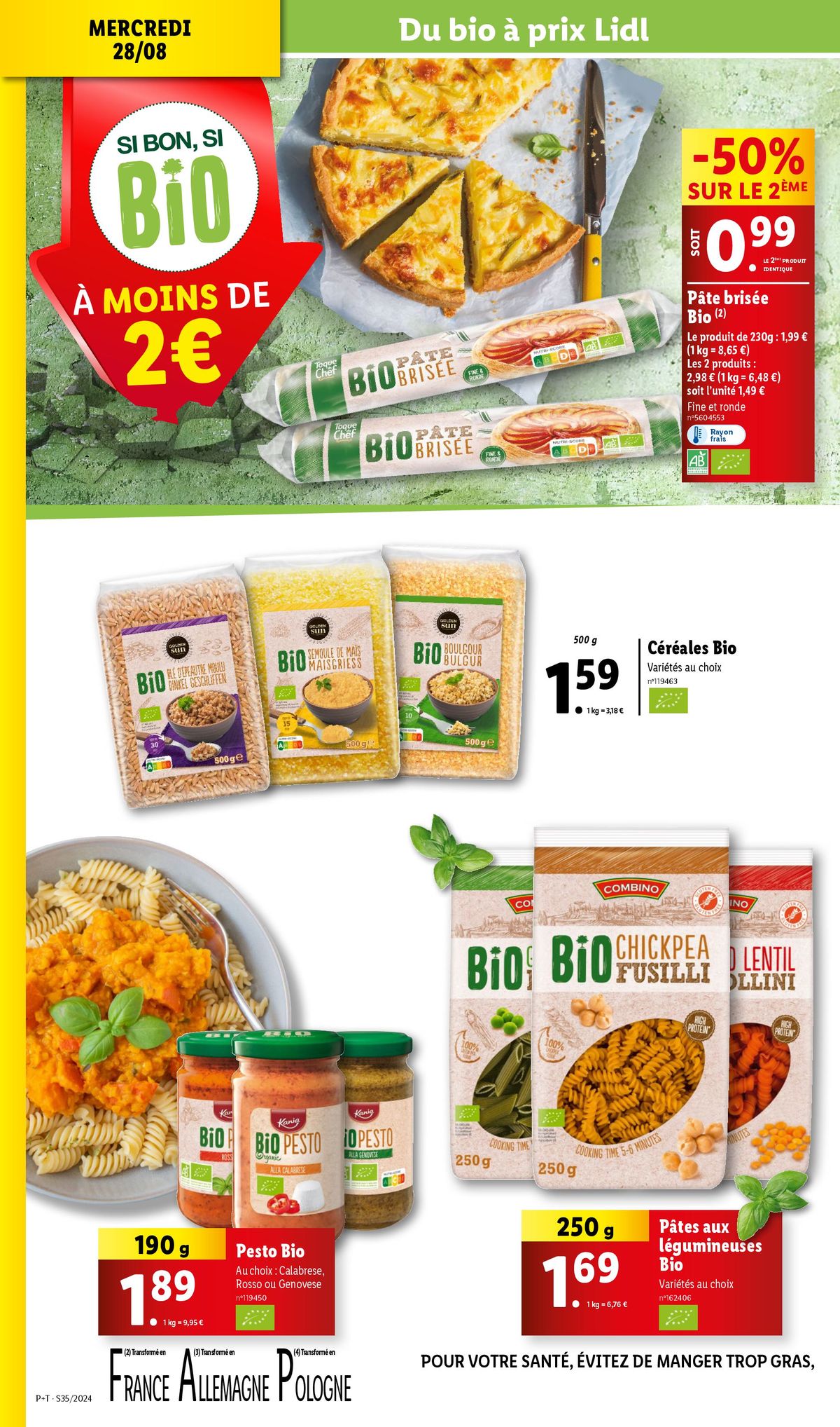 Catalogue Profitez de nos réductions et faites le plein de courses chez Lidl !, page 00022