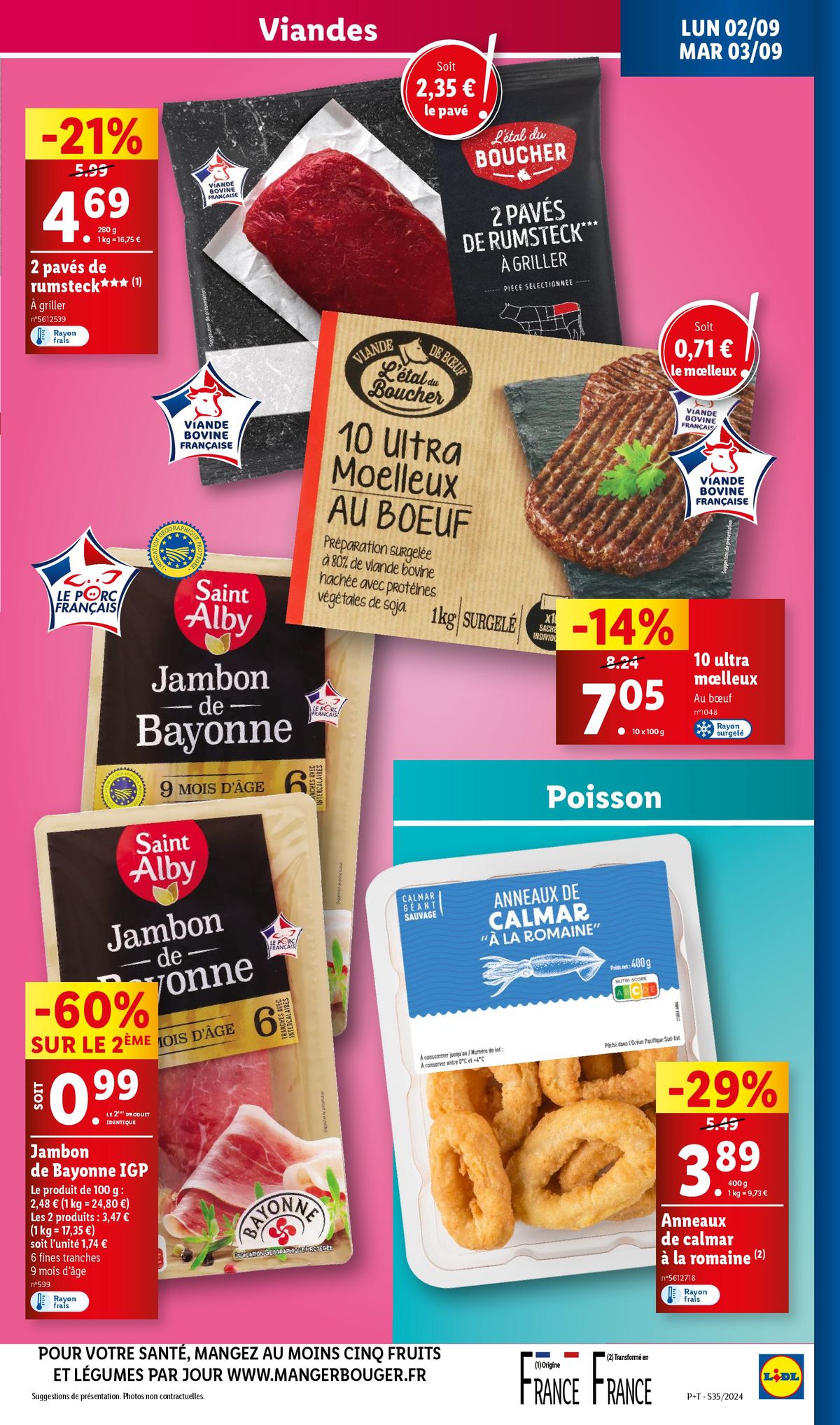 Catalogue Profitez de nos réductions et faites le plein de courses chez Lidl !, page 00029