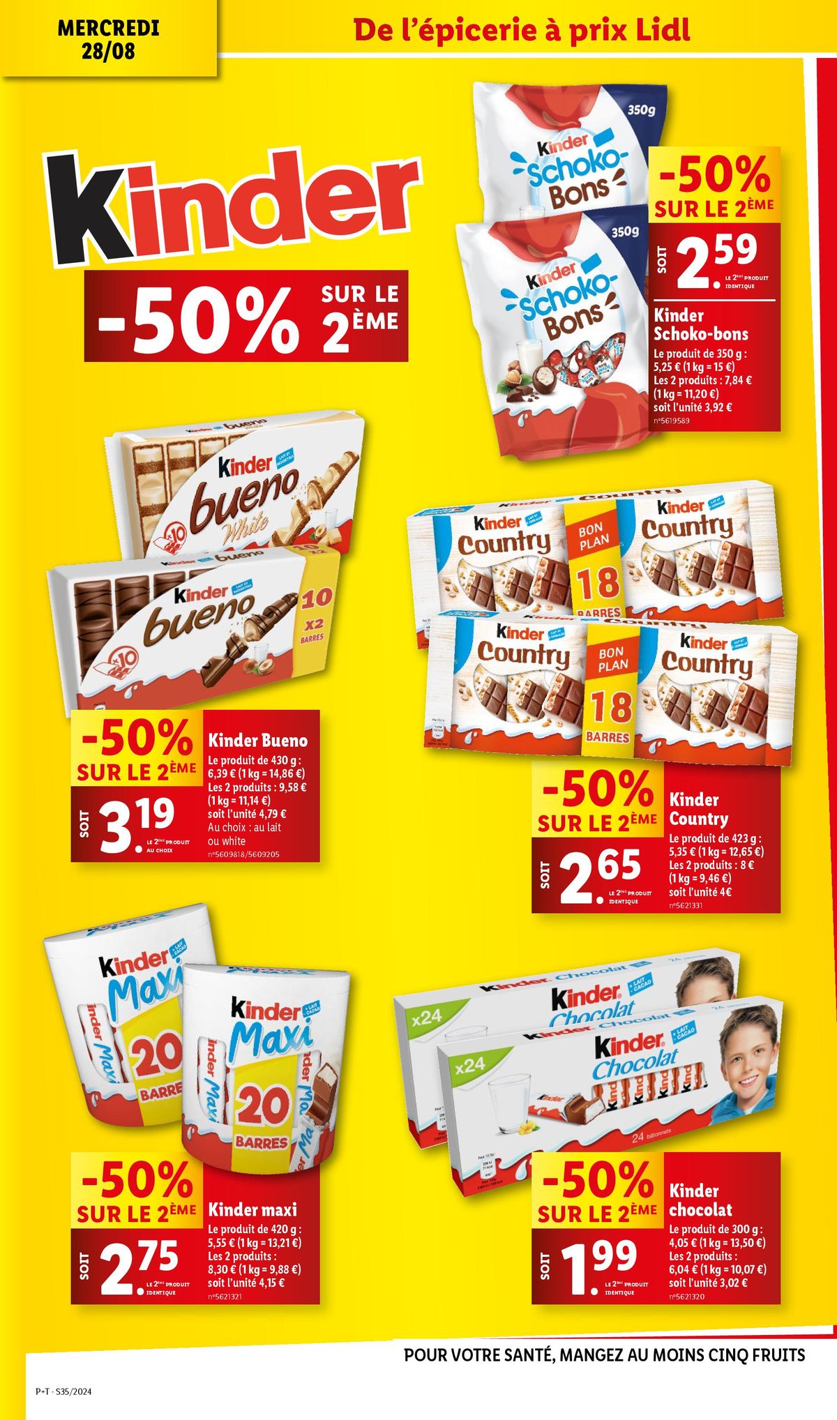 Catalogue Profitez de nos réductions et faites le plein de courses chez Lidl !, page 00012