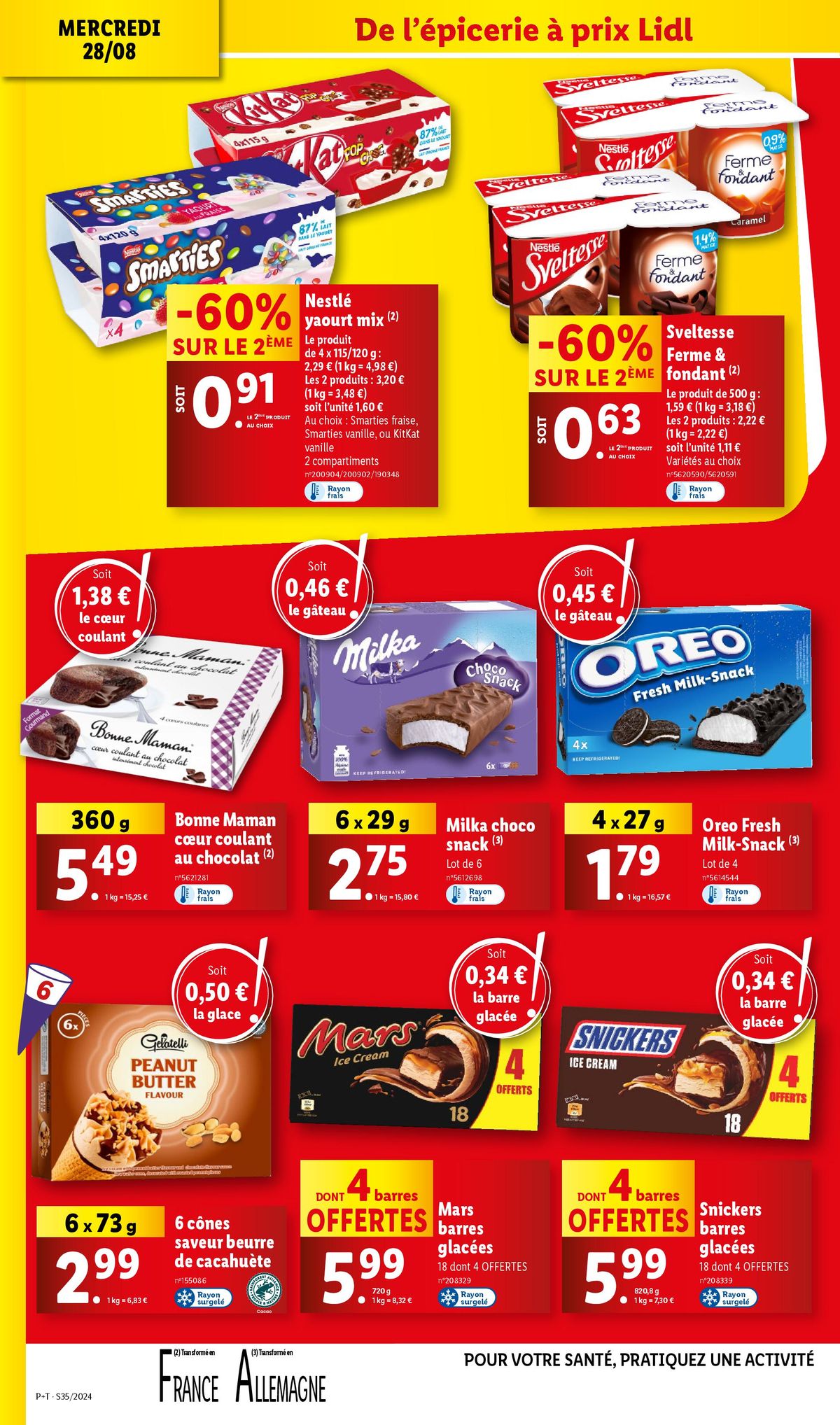 Catalogue Profitez de nos réductions et faites le plein de courses chez Lidl !, page 00008