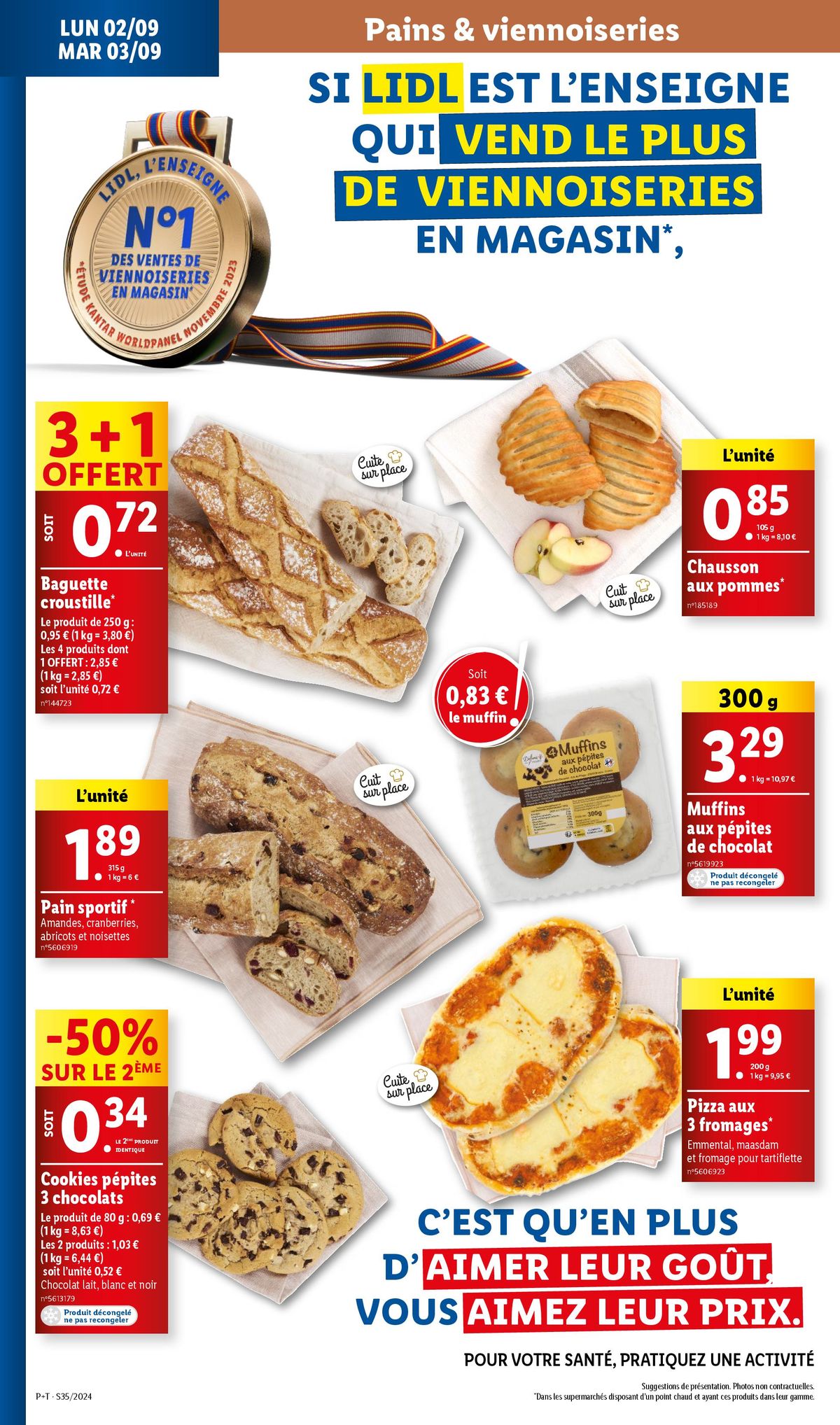 Catalogue Profitez de nos réductions et faites le plein de courses chez Lidl !, page 00030