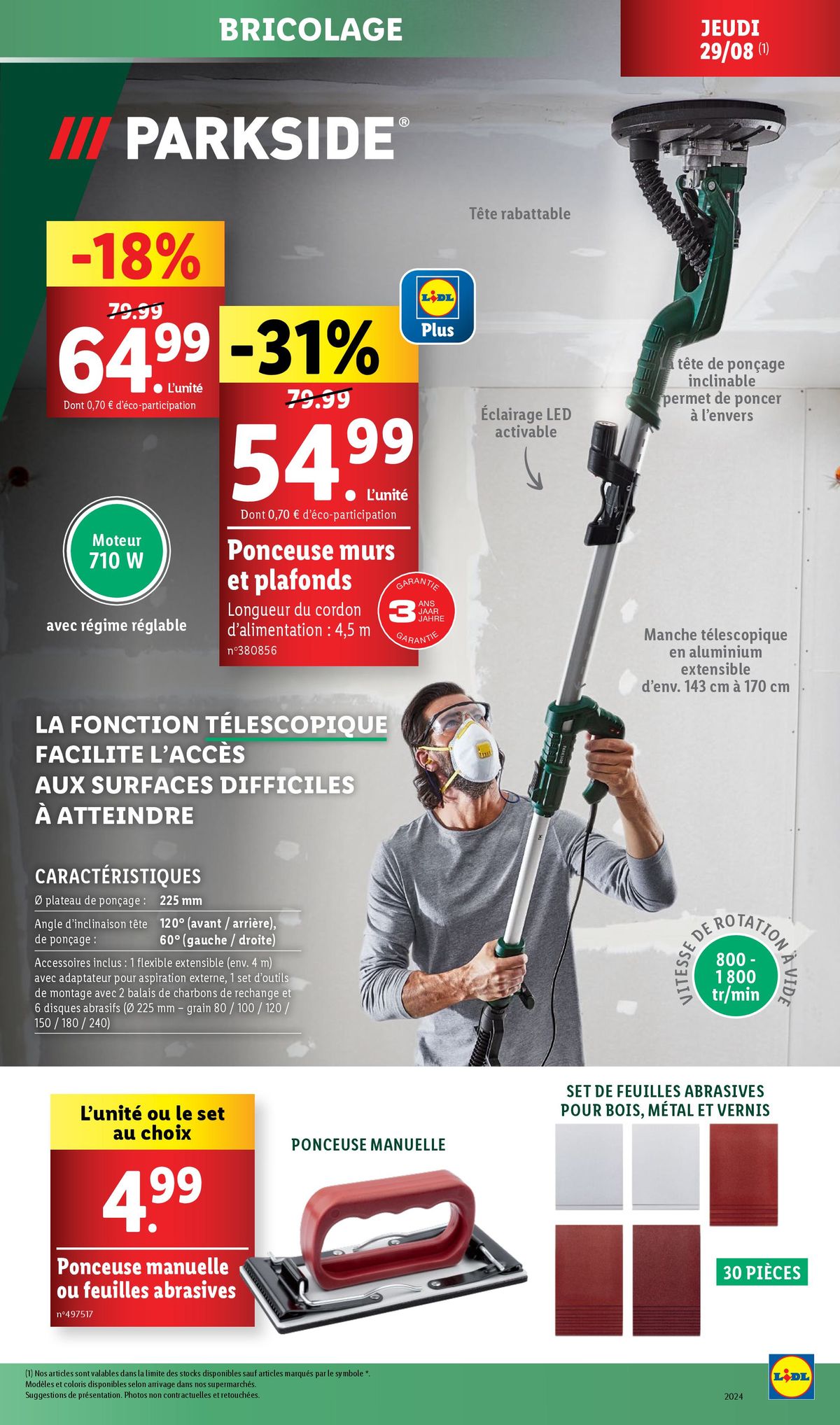 Catalogue Profitez de nos offres pour bricoler comme un pro avec notre gamme Parkside., page 00019