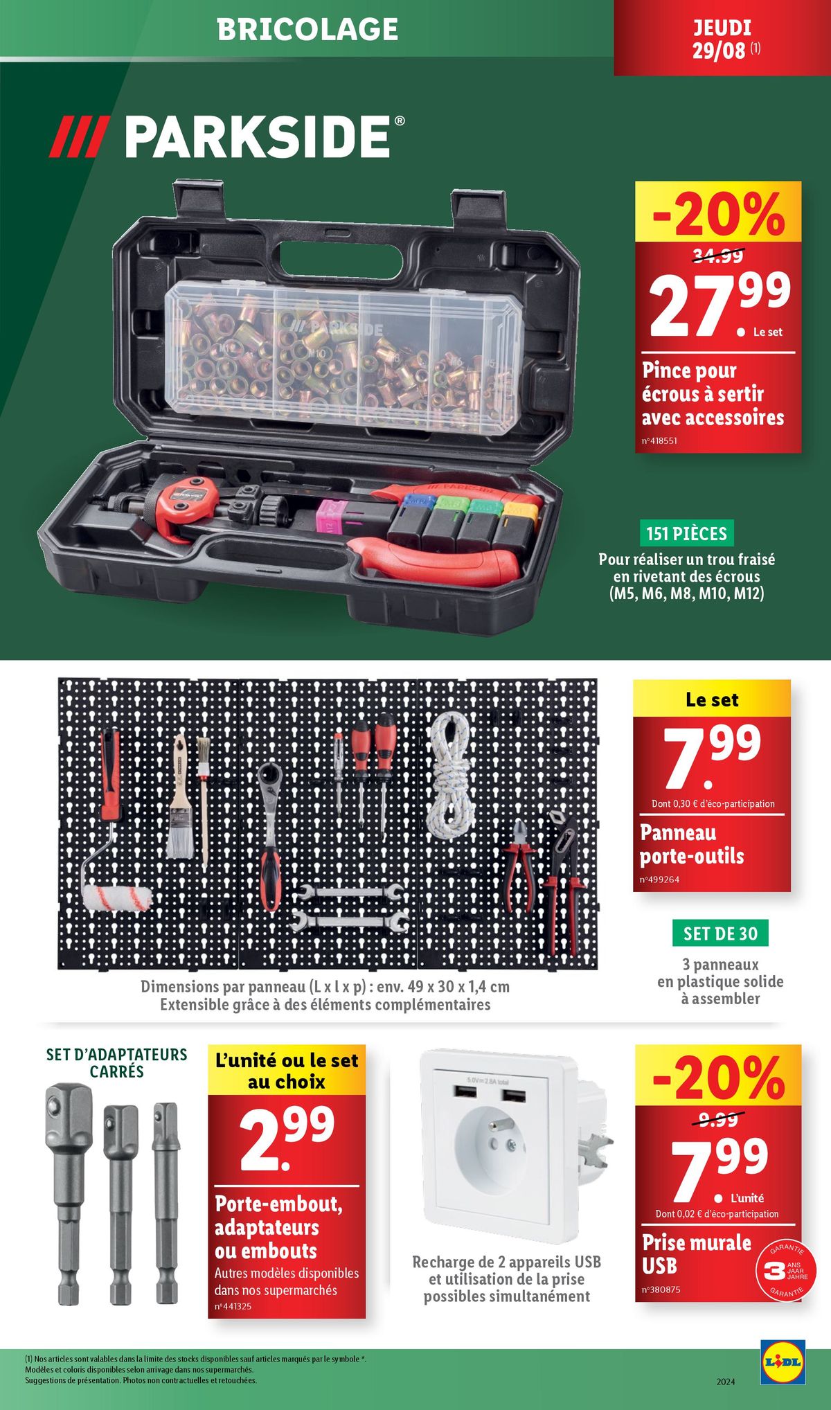 Catalogue Profitez de nos offres pour bricoler comme un pro avec notre gamme Parkside., page 00023