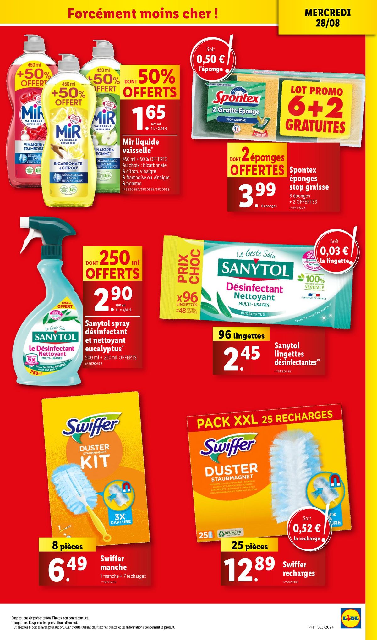 Catalogue Profitez de nos réductions et faites le plein de courses chez Lidl !, page 00019