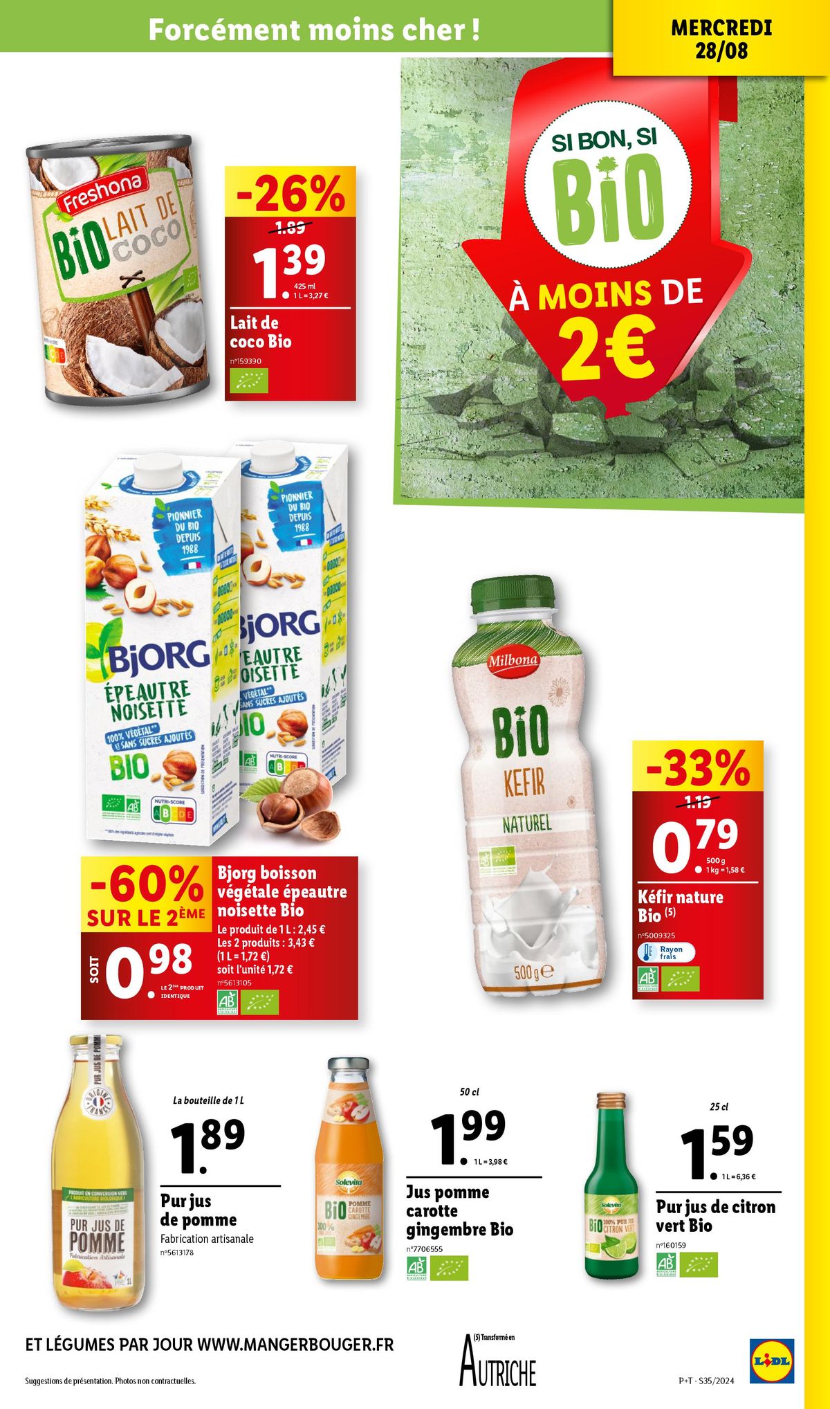 Catalogue Profitez de nos réductions et faites le plein de courses chez Lidl !, page 00025