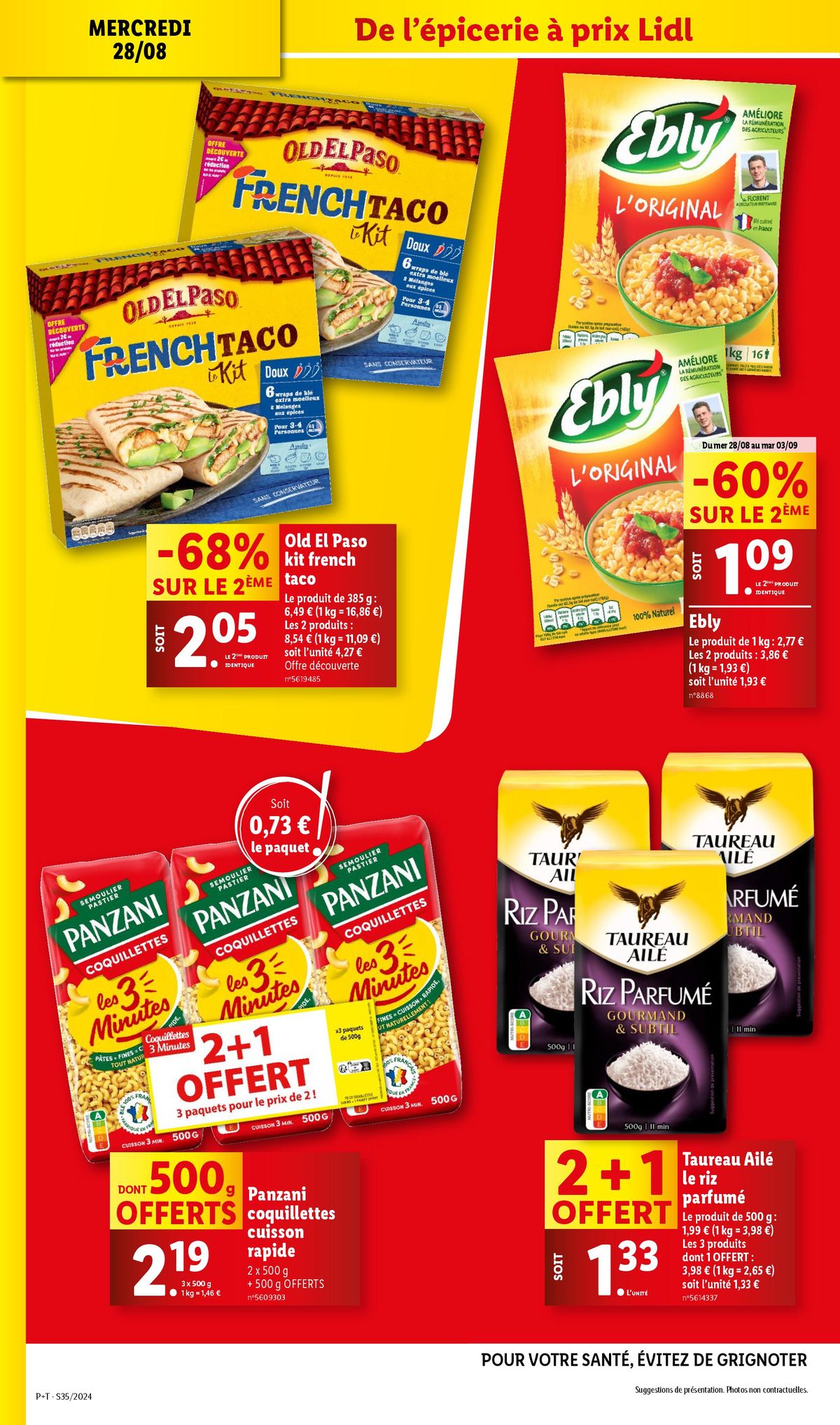 Catalogue Profitez de nos réductions et faites le plein de courses chez Lidl !, page 00010