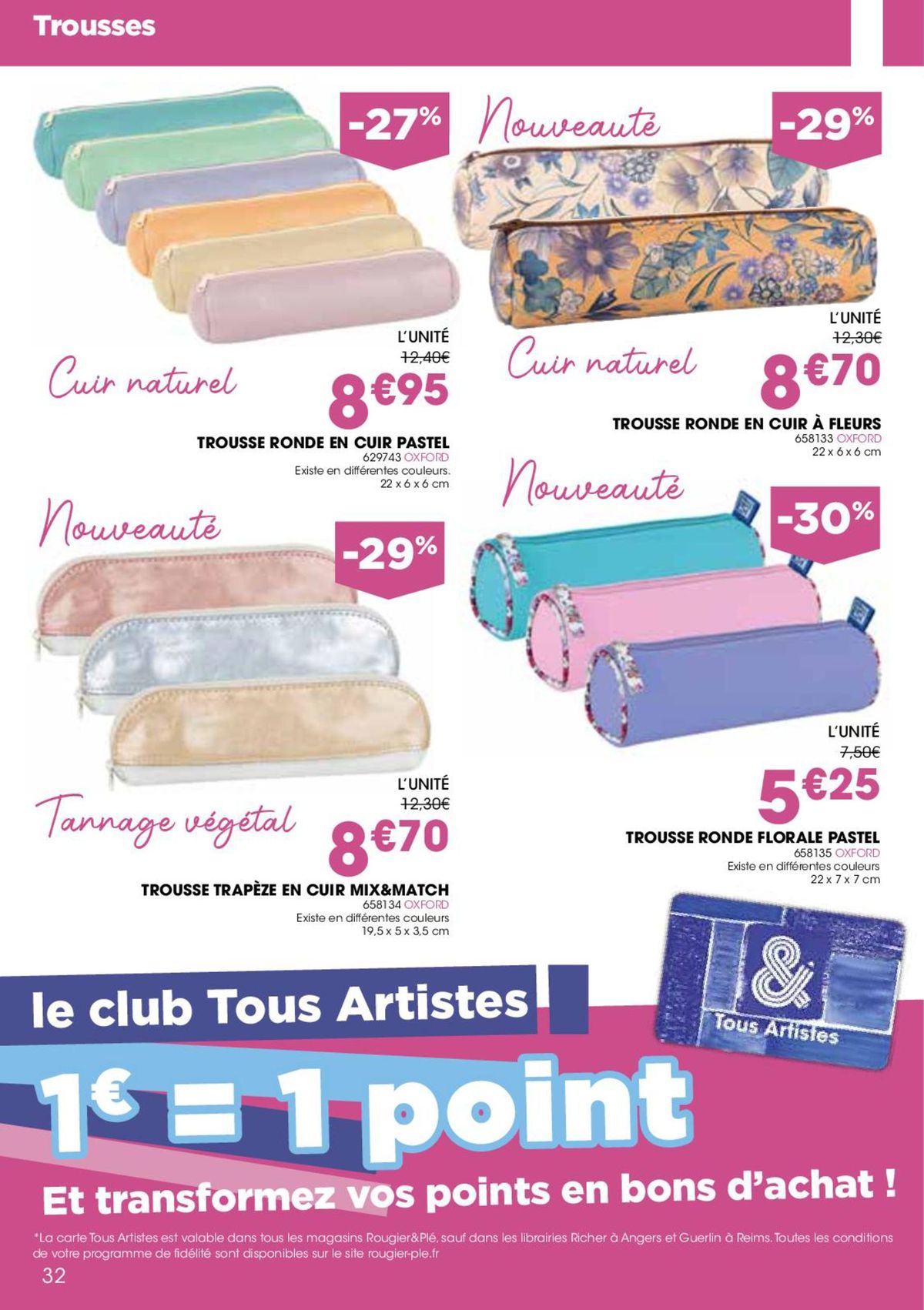 Catalogue Tous Artistes à la Rentrée, page 00032