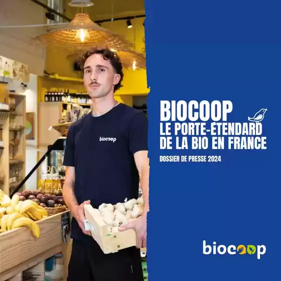 Catalogue Biocoop à Paris | Le prote-etendard de la bio en france | 21/08/2024 - 31/12/2024