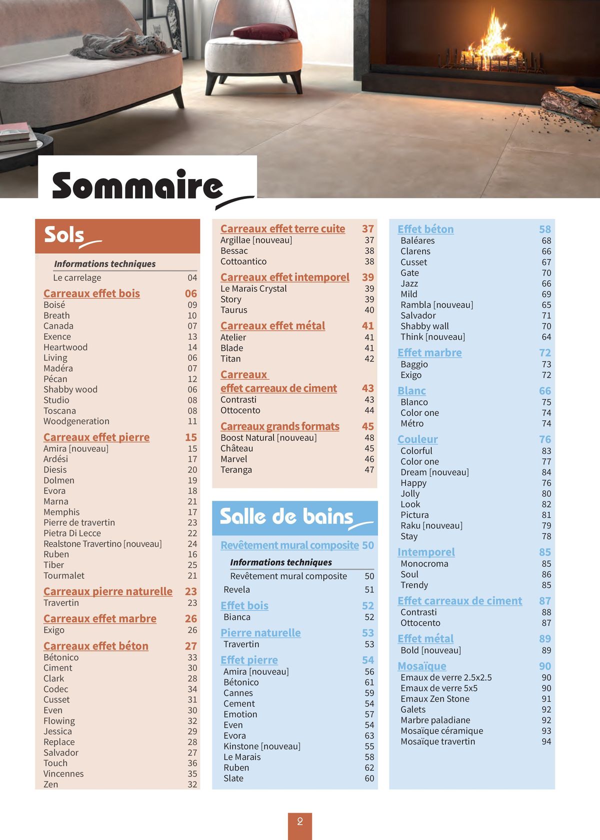 Catalogue Carrelage & Parquet 2024-2025, page 00004