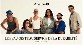 Promos de Santé et Opticiens à Villebon-sur-Yvette | Livret RSE 2024 sur Acuitis | 22/08/2024 - 31/12/2024