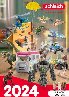 Promos de Enfants et Jeux à Saint-Martin-des-Champs (Finistère) | Catalogue digital 2024 sur Schleich | 22/08/2024 - 31/12/2024