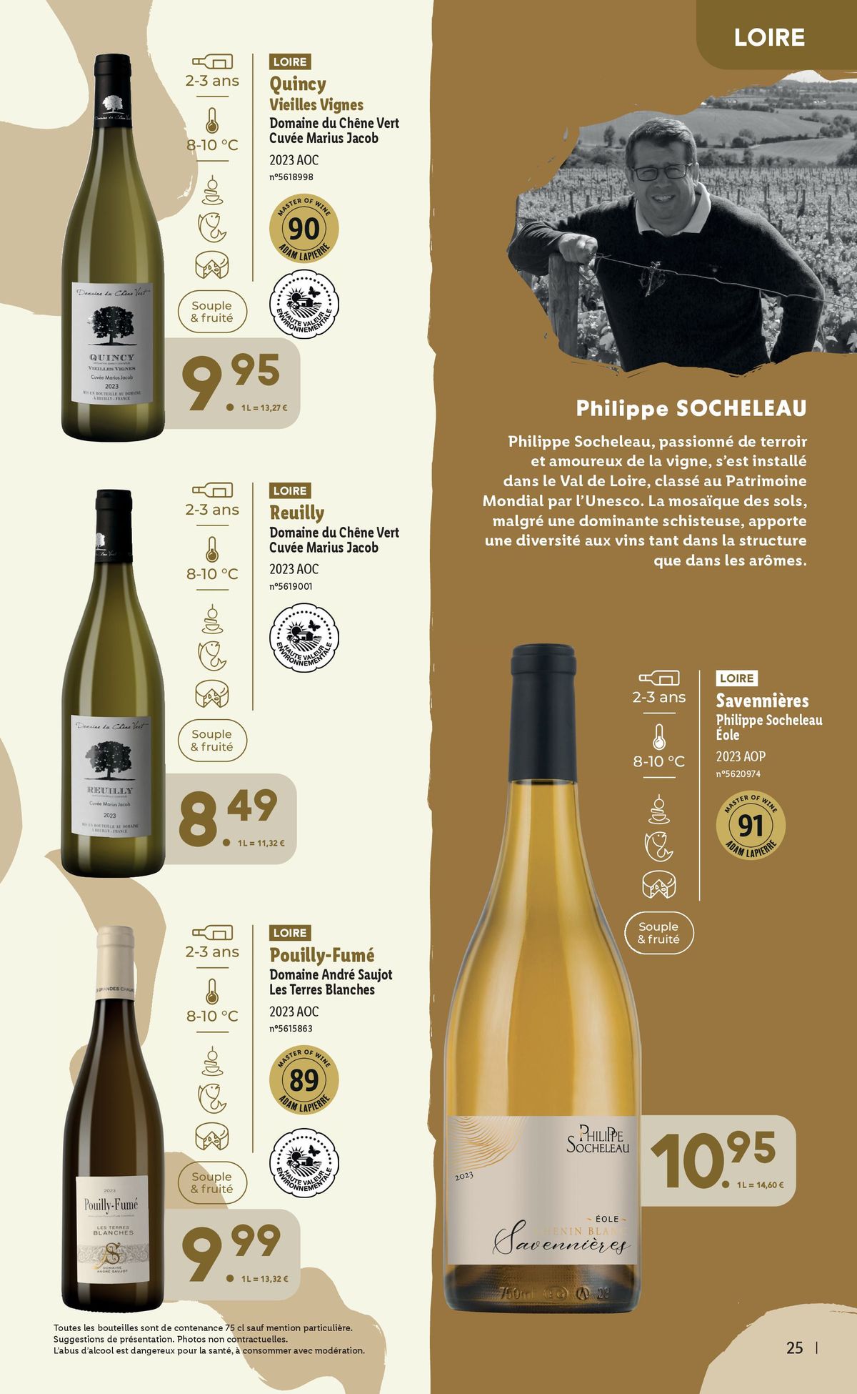 Catalogue Mercredi 04/09, profitez d'une sélection exclusive pour la Foire aux Vins 2024 chez Lidl !, page 00025