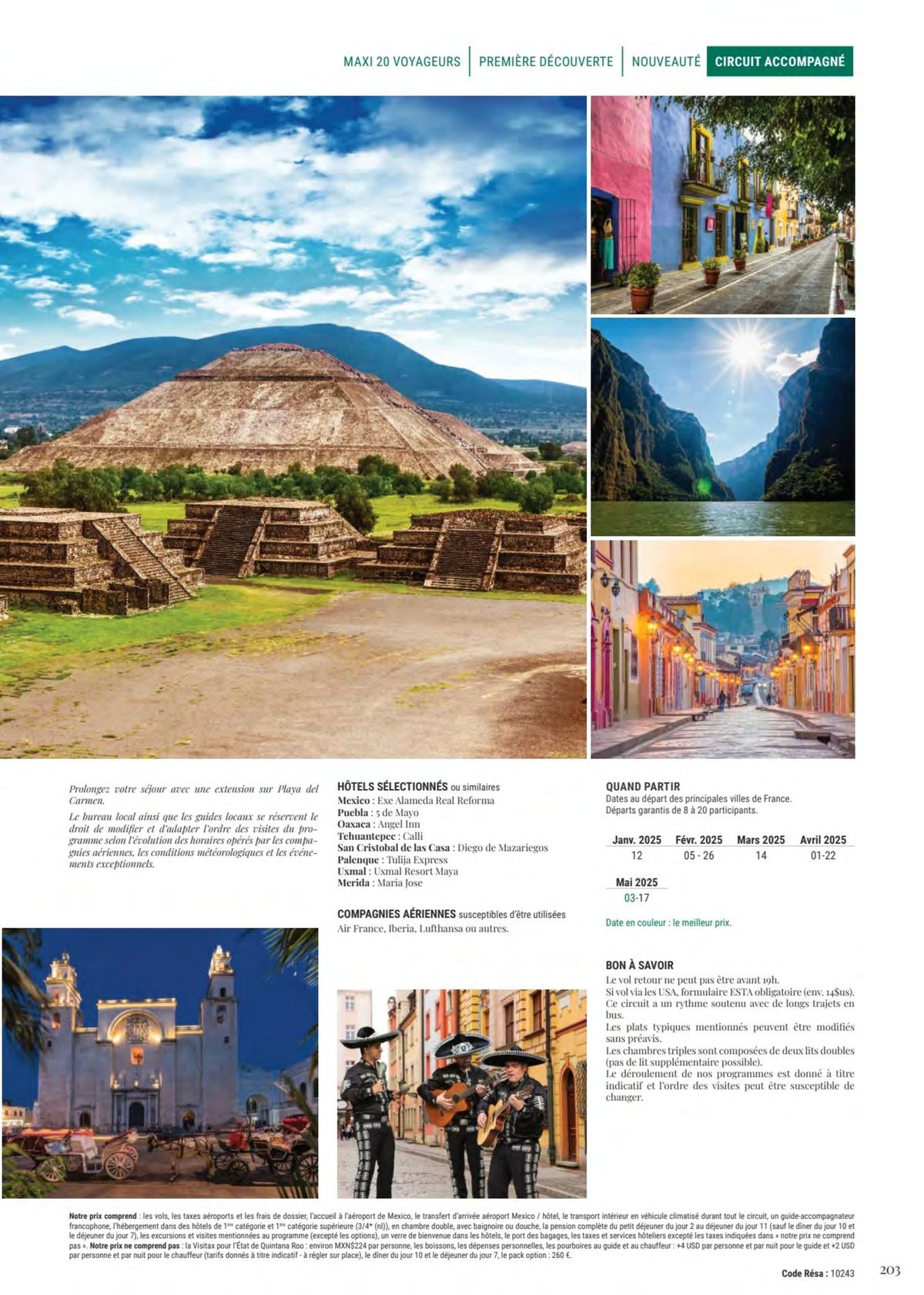 Catalogue  Amériques 2025, page 00203