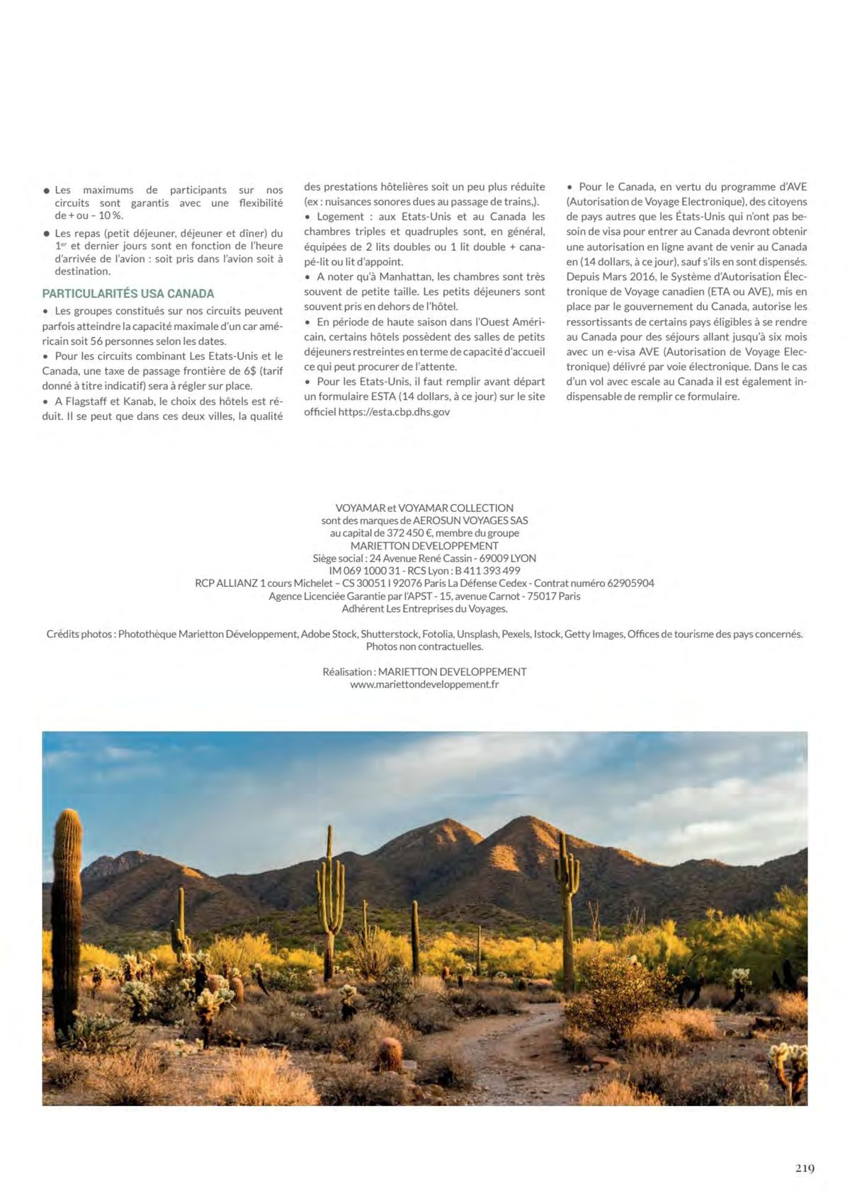 Catalogue  Amériques 2025, page 00219