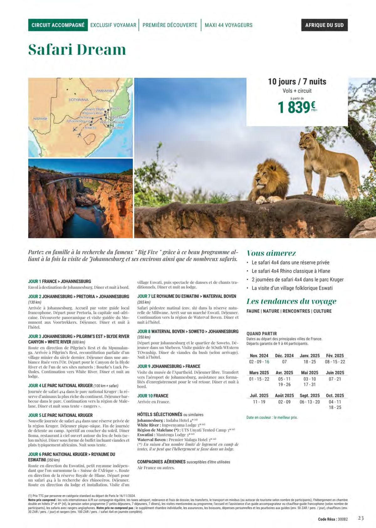 Catalogue  Afrique 2025, page 00023