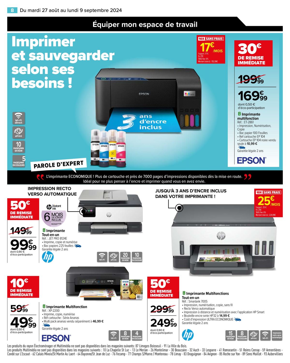 Catalogue PRÉPAREZ LA RENTRÉE EN MAÎTRISANT VOTRE BUDGET !, page 00010