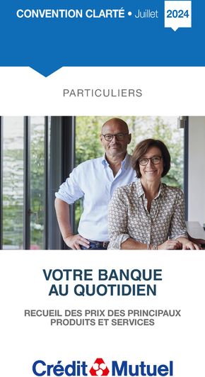 Promos de Banques et Assurances à Étaples | Particuliers sur Crédit Mutuel | 23/08/2024 - 31/12/2024