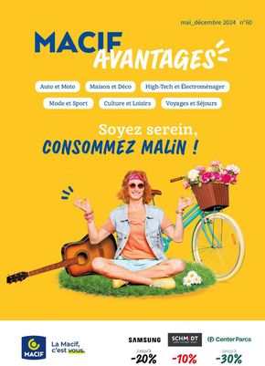 Promos de Banques et Assurances à Sainte-Marguerite (Vosges) | Macif Avantages sur Macif | 23/08/2024 - 08/12/2024