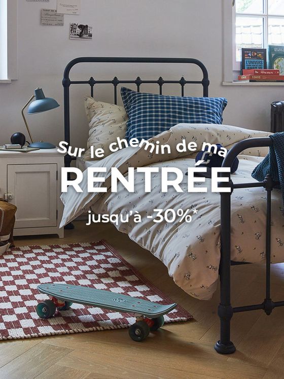 Sur le chemin de ma rentrée jusqu'à -30%