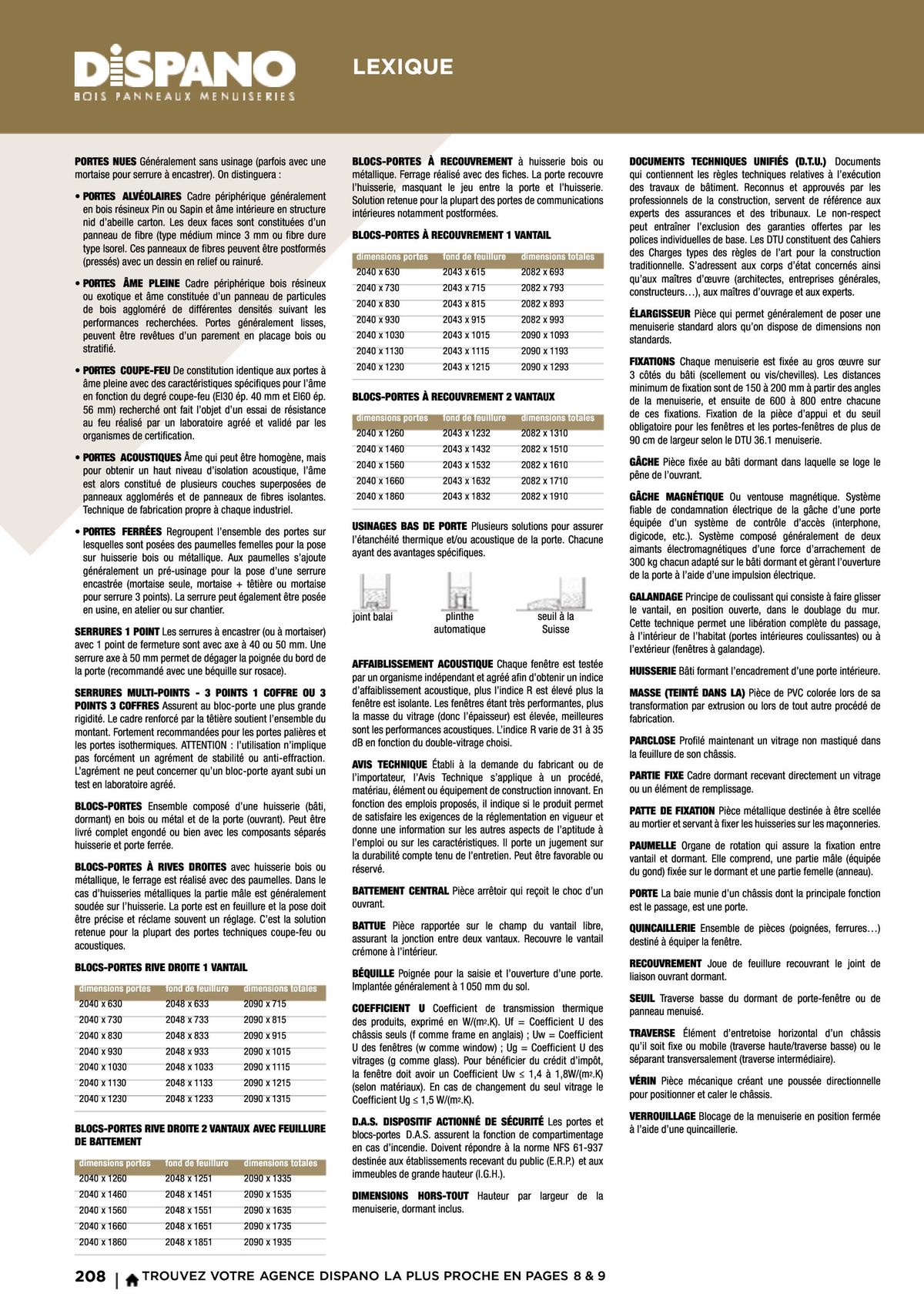 Catalogue Menuisiers, page 00209