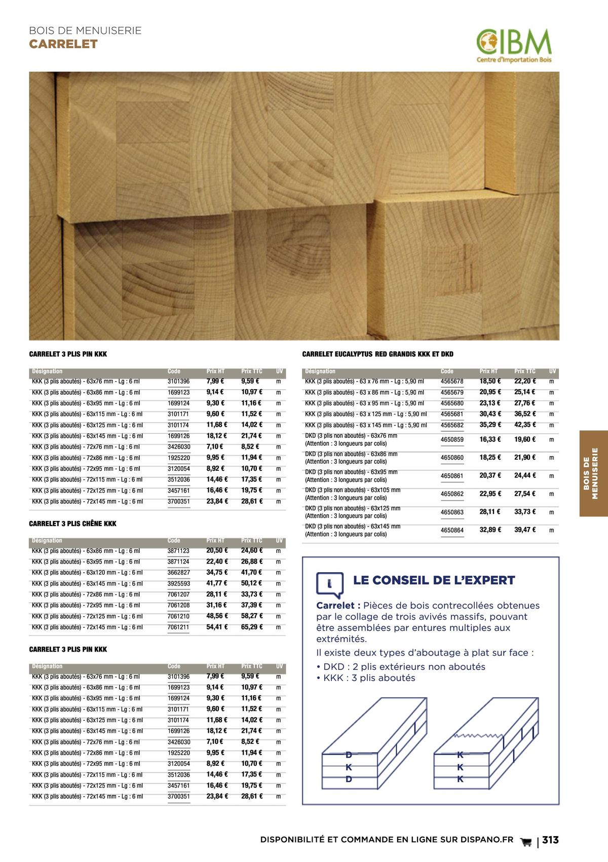 Catalogue Menuisiers, page 00309