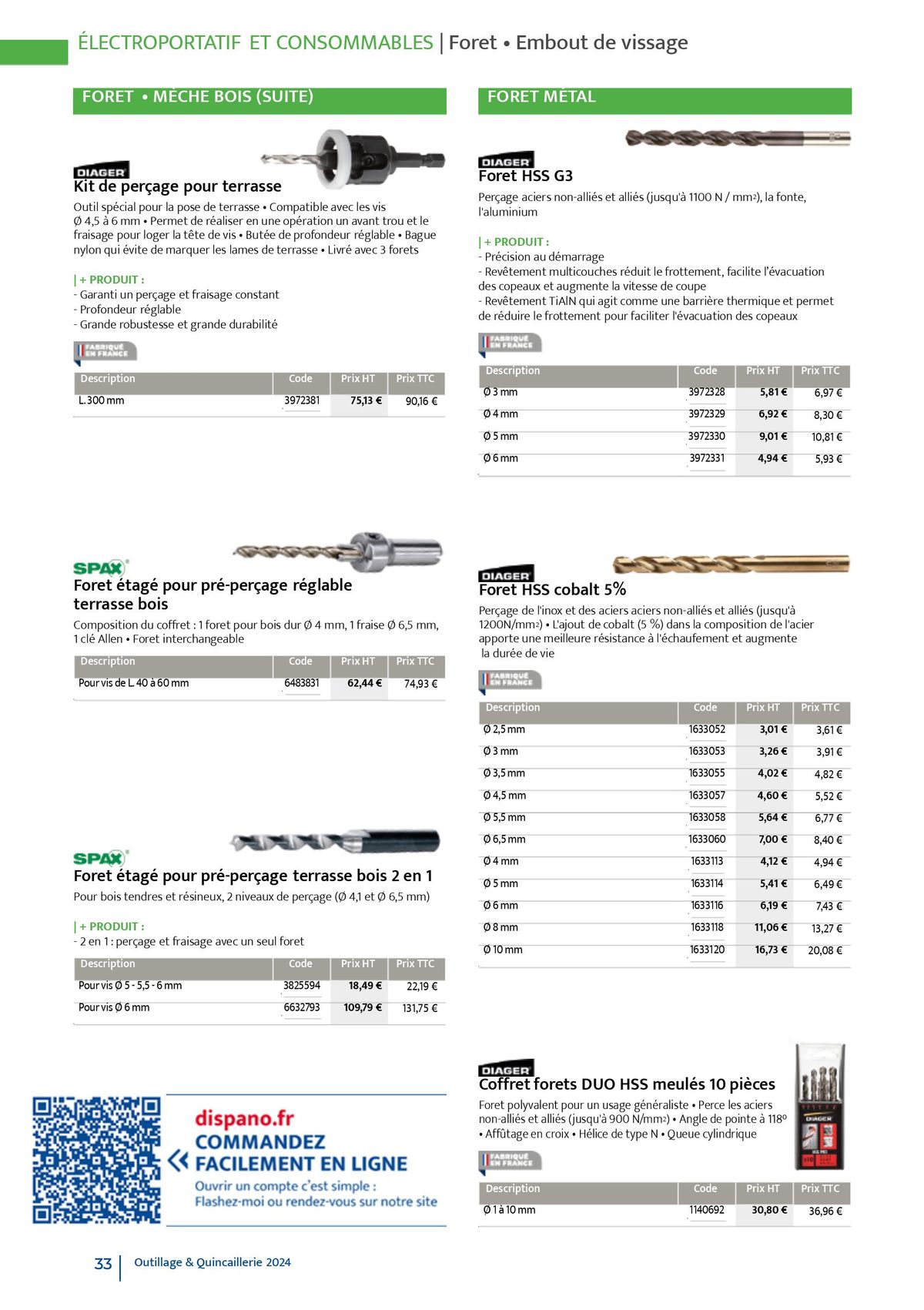 Catalogue Quincaillerie & Outillage, page 00036