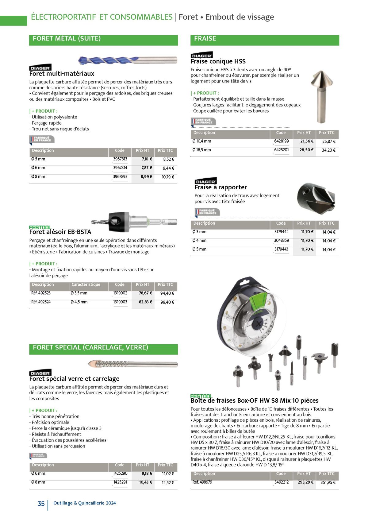 Catalogue Quincaillerie & Outillage, page 00038