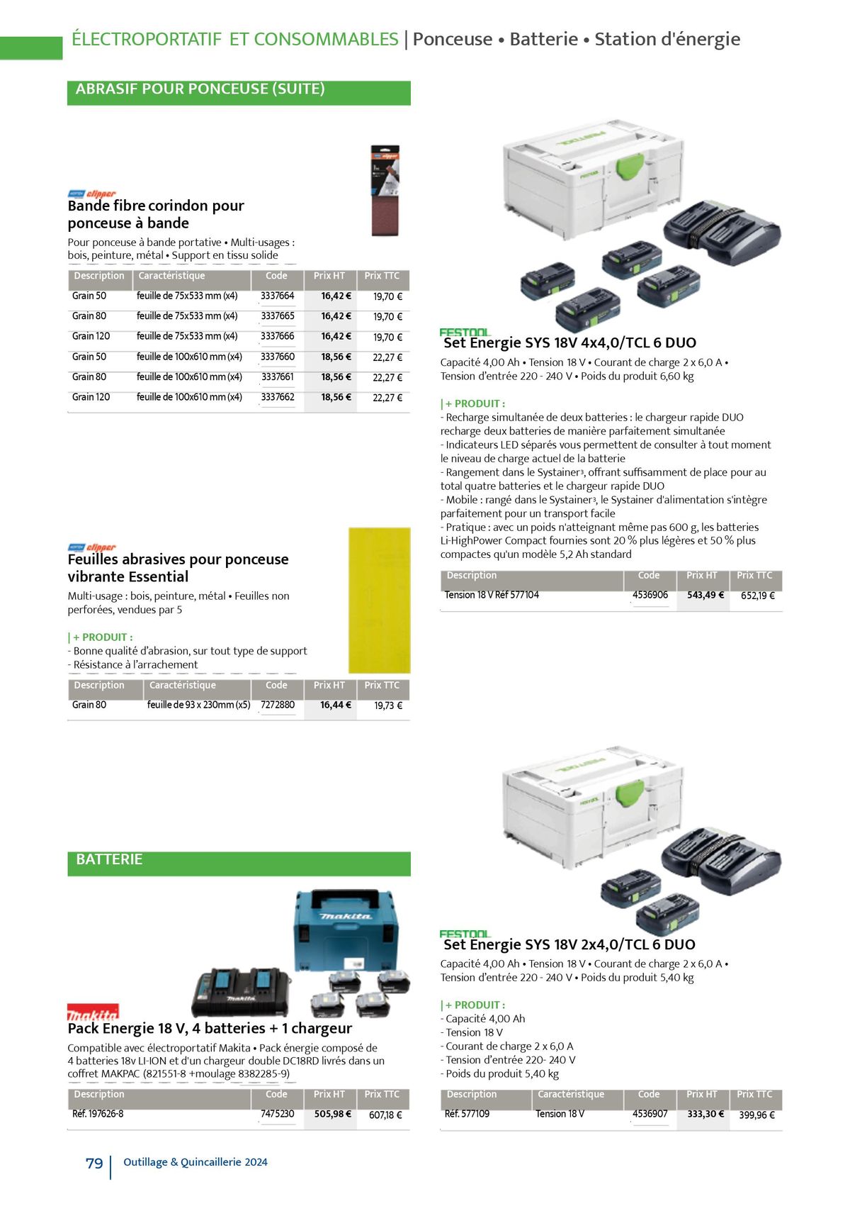 Catalogue Quincaillerie & Outillage, page 00082