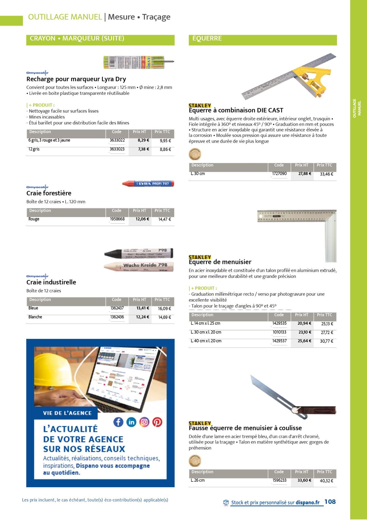 Catalogue Quincaillerie & Outillage, page 00111