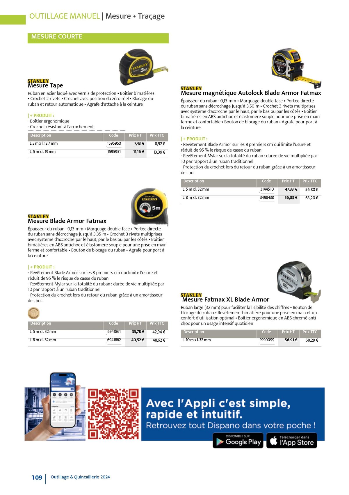 Catalogue Quincaillerie & Outillage, page 00112