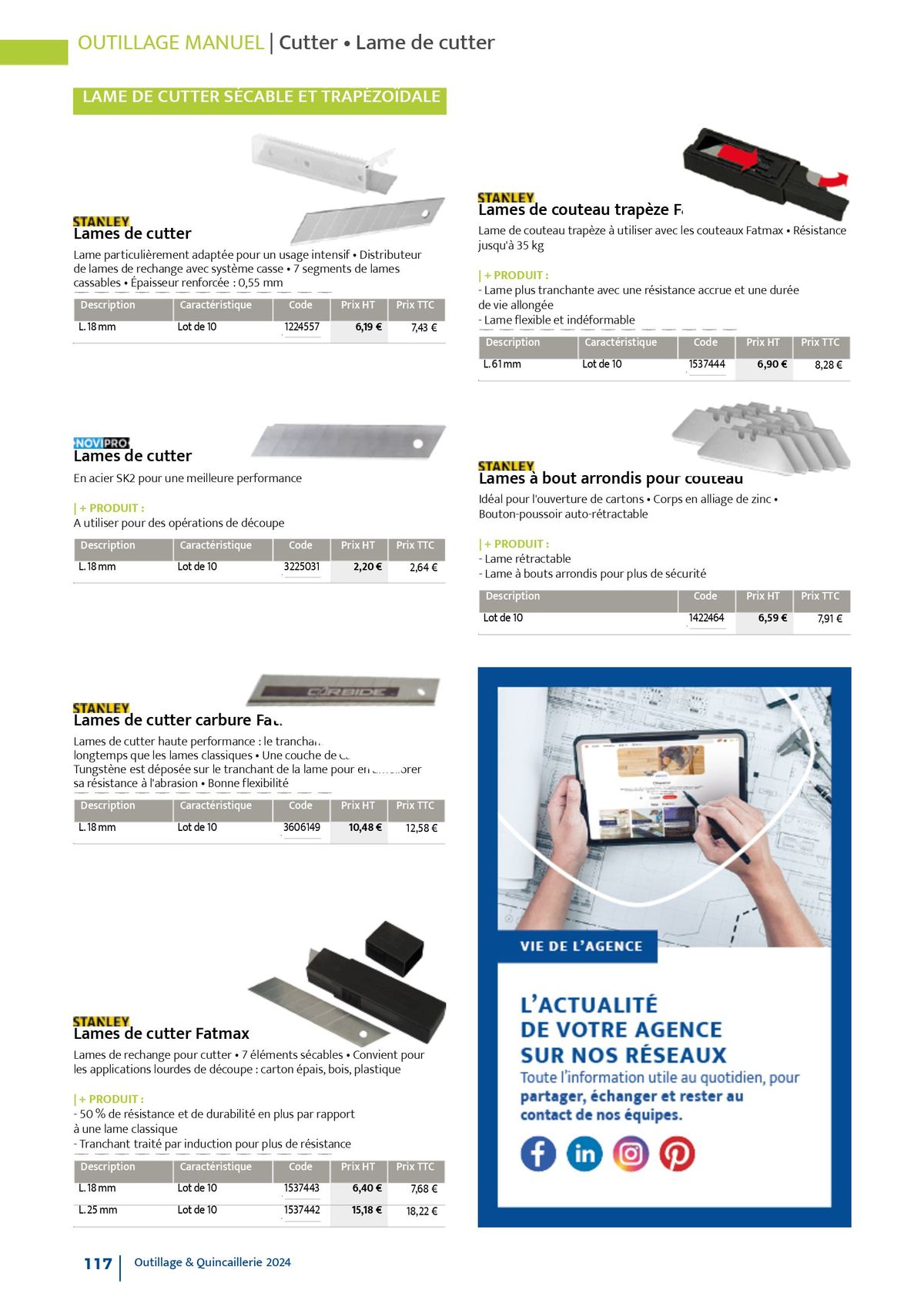 Catalogue Quincaillerie & Outillage, page 00120