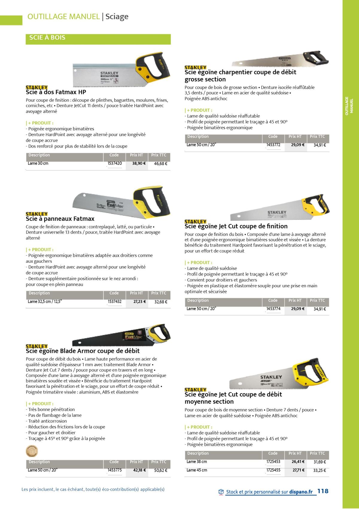 Catalogue Quincaillerie & Outillage, page 00121