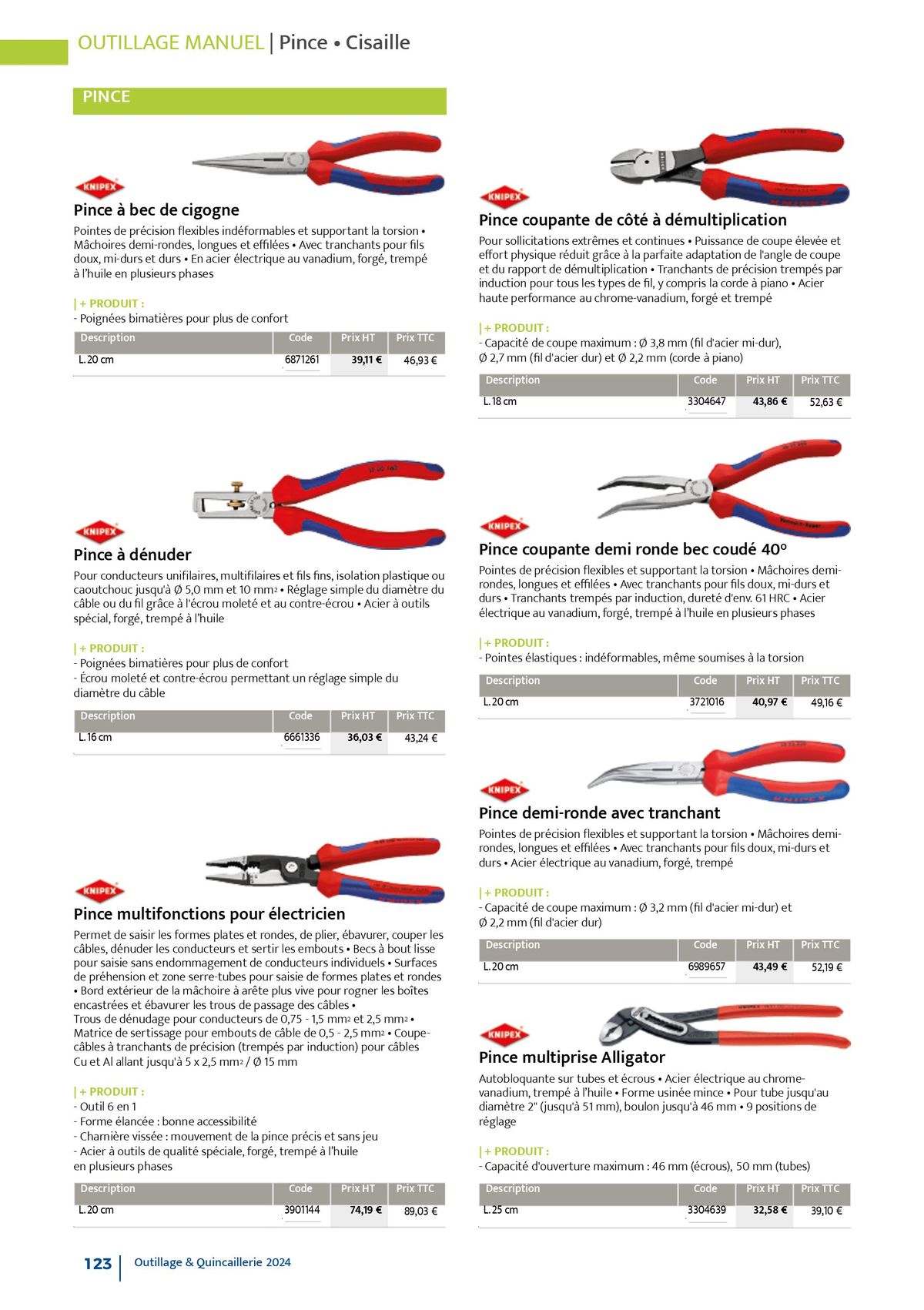 Catalogue Quincaillerie & Outillage, page 00126