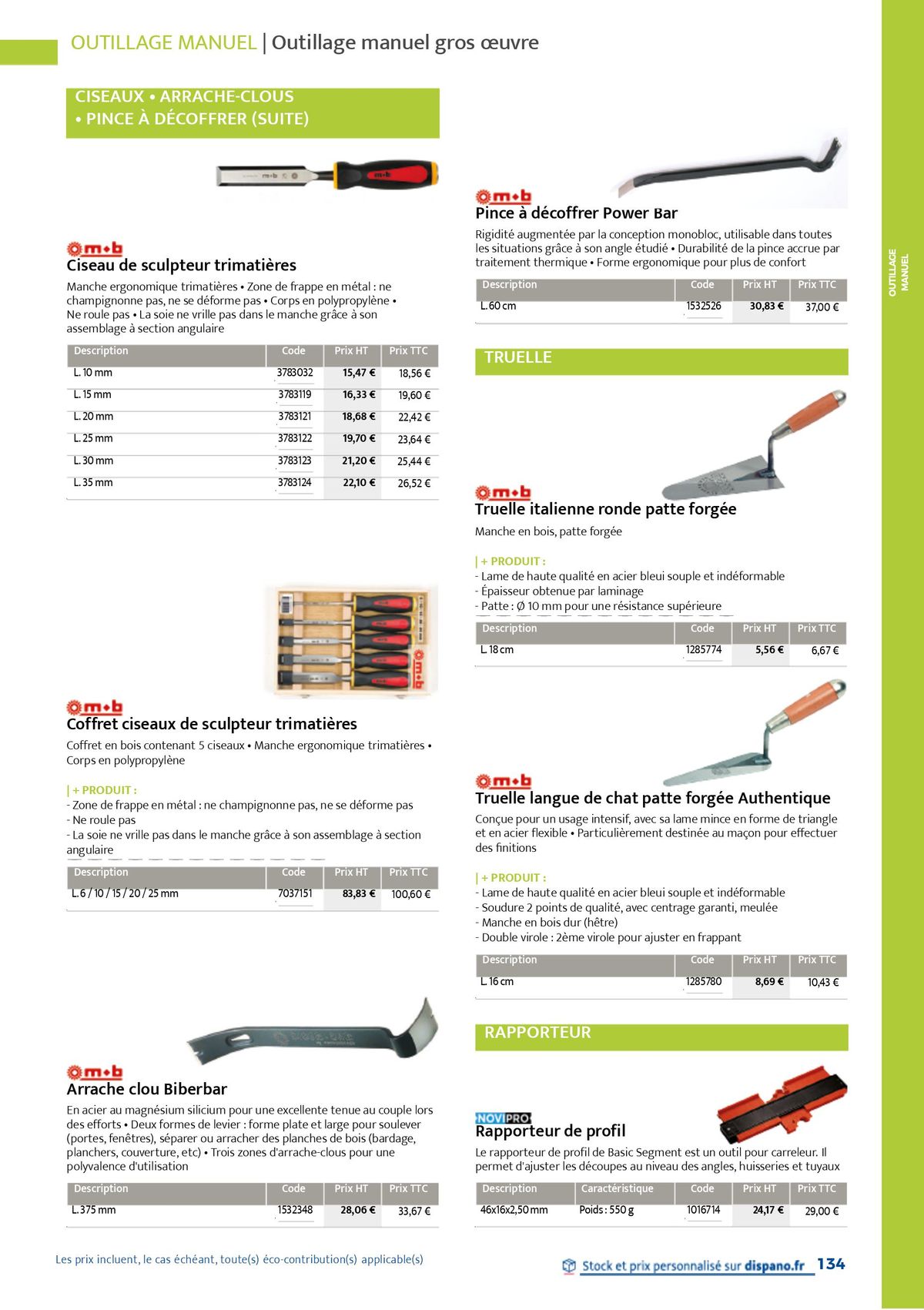 Catalogue Quincaillerie & Outillage, page 00137