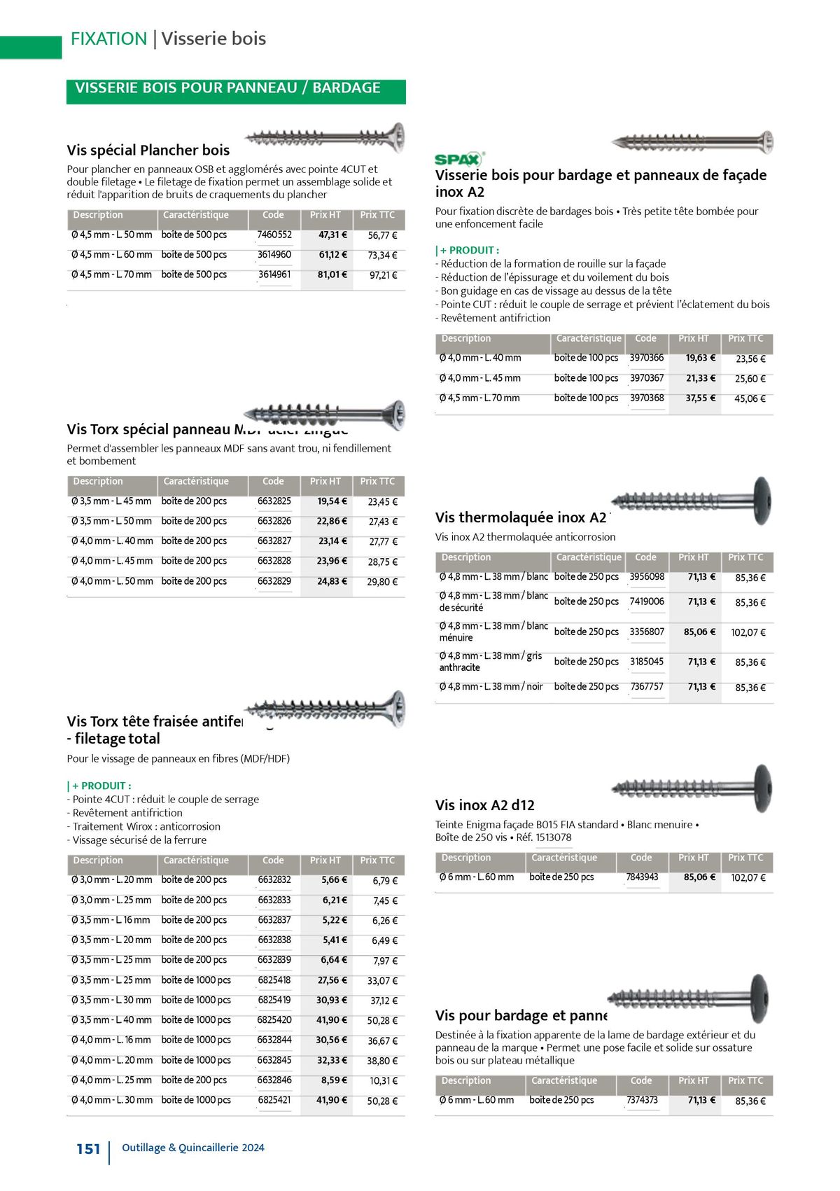 Catalogue Quincaillerie & Outillage, page 00154