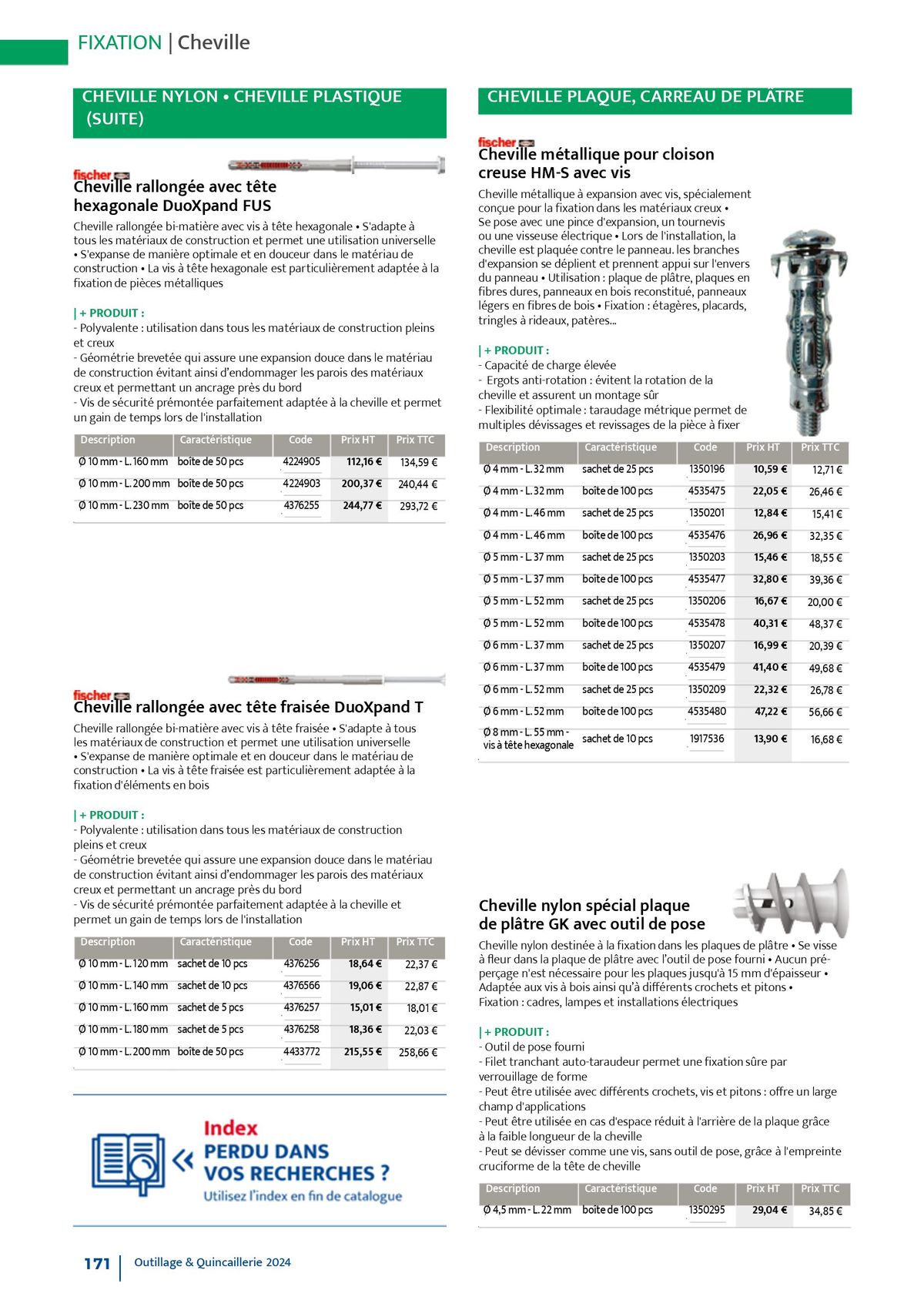 Catalogue Quincaillerie & Outillage, page 00174