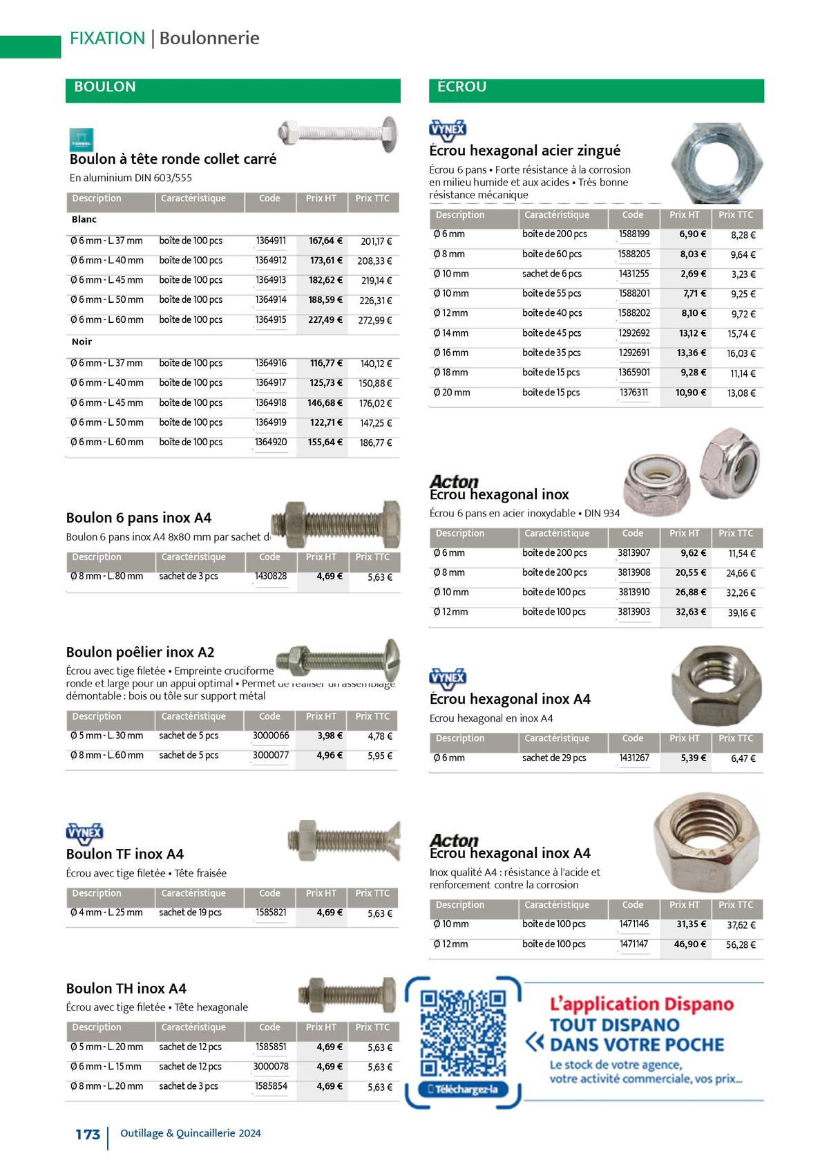 Catalogue Quincaillerie & Outillage, page 00176