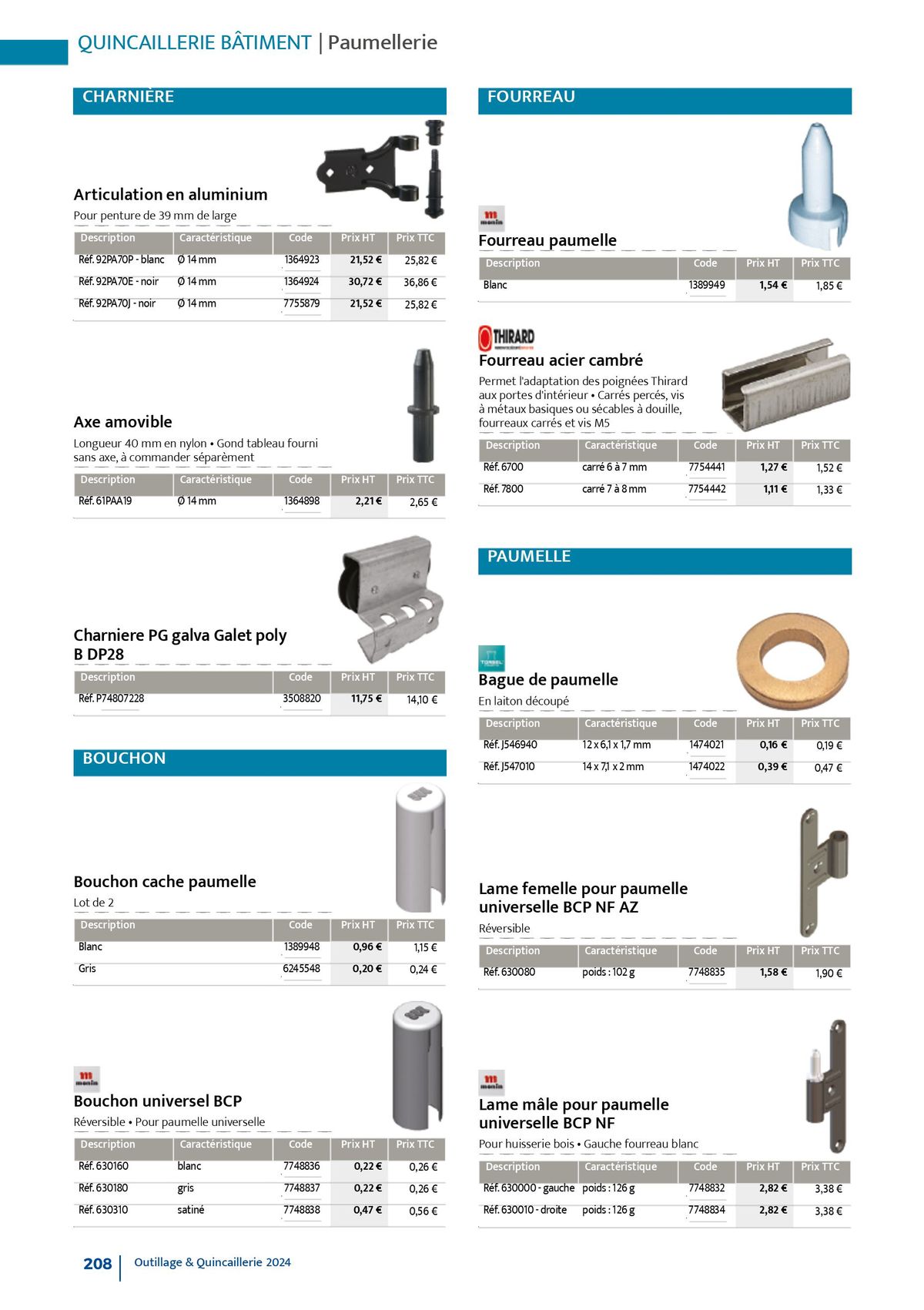 Catalogue Quincaillerie & Outillage, page 00211