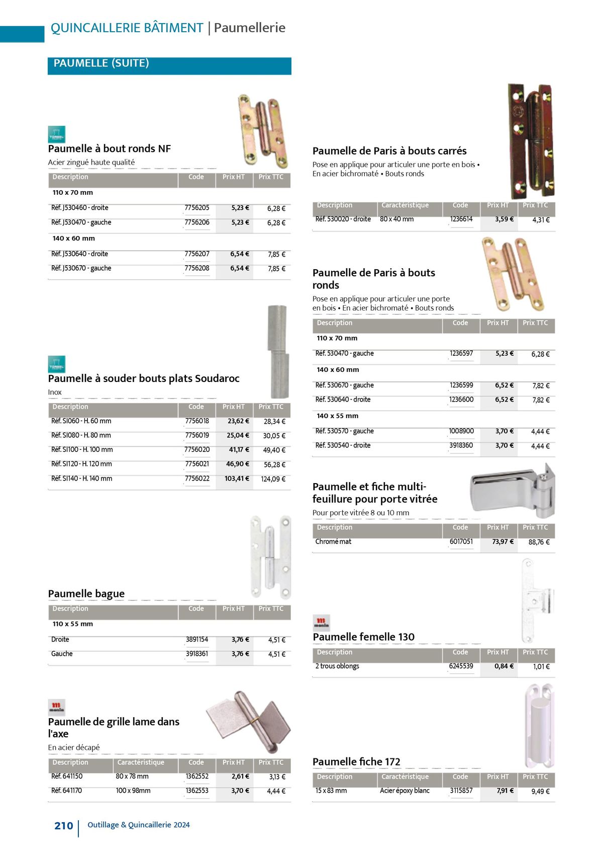 Catalogue Quincaillerie & Outillage, page 00213