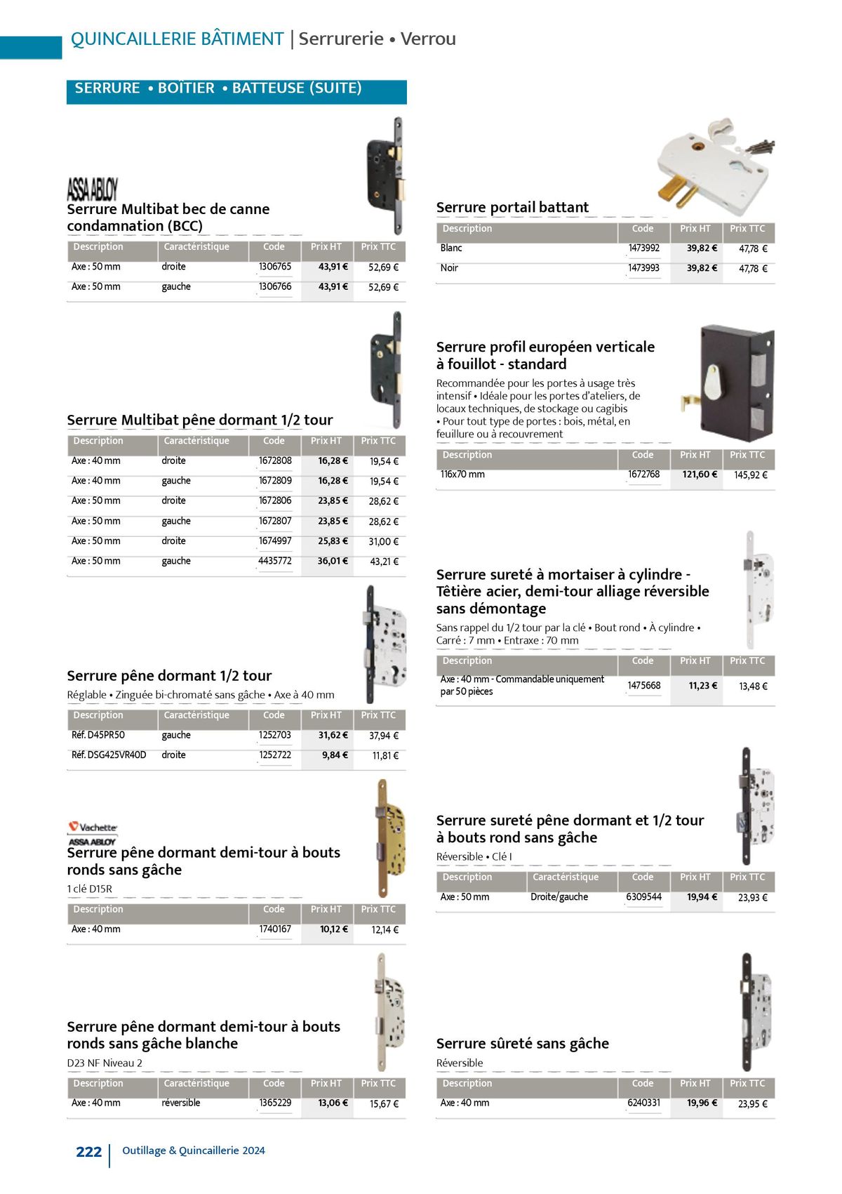 Catalogue Quincaillerie & Outillage, page 00225