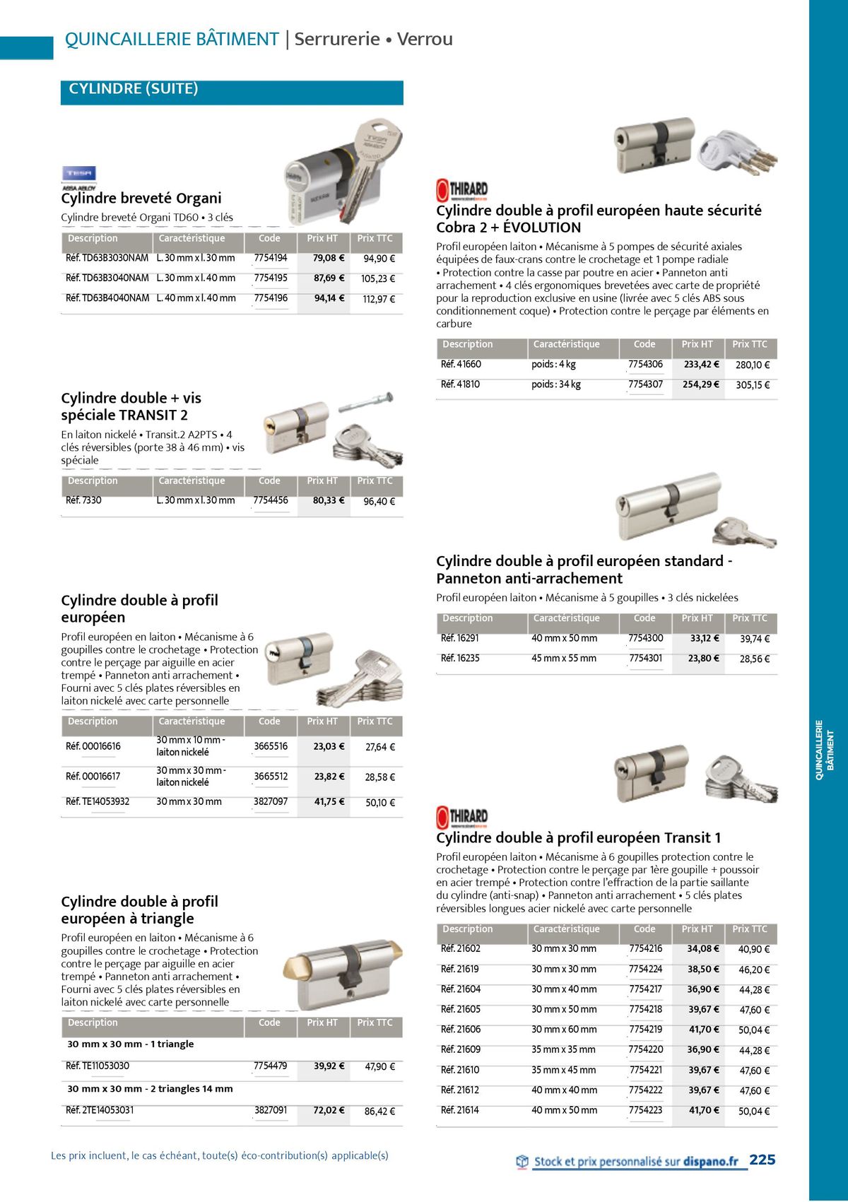 Catalogue Quincaillerie & Outillage, page 00228