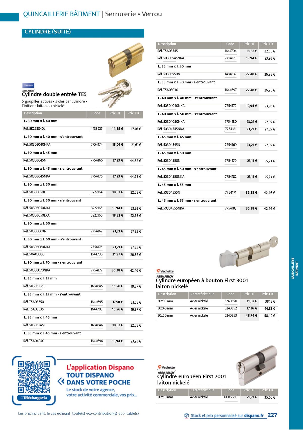 Catalogue Quincaillerie & Outillage, page 00230